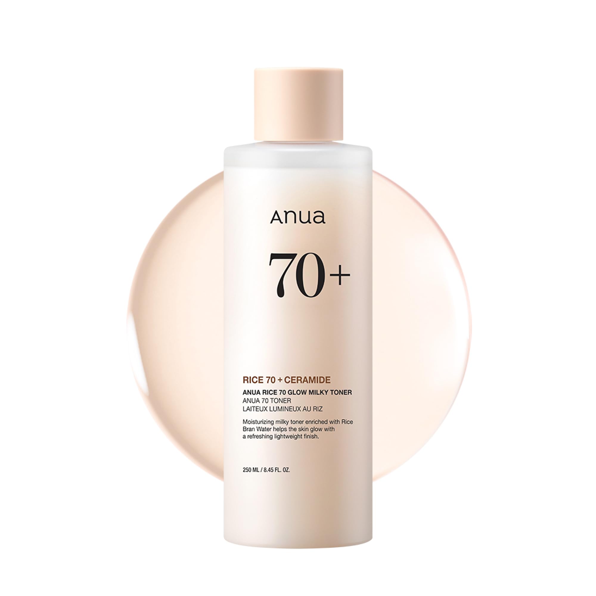 Anua Rice 70 Glow Milky Toner, Non Comedogenic, Korean Skincare, 8.45 - View 1