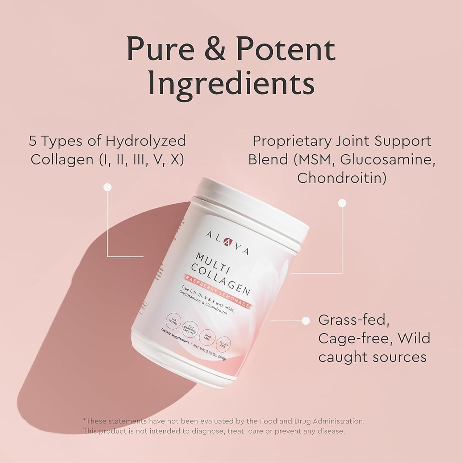 Alaya Multi Collagen Powder - Alaya Naturals Official Imagery - 3