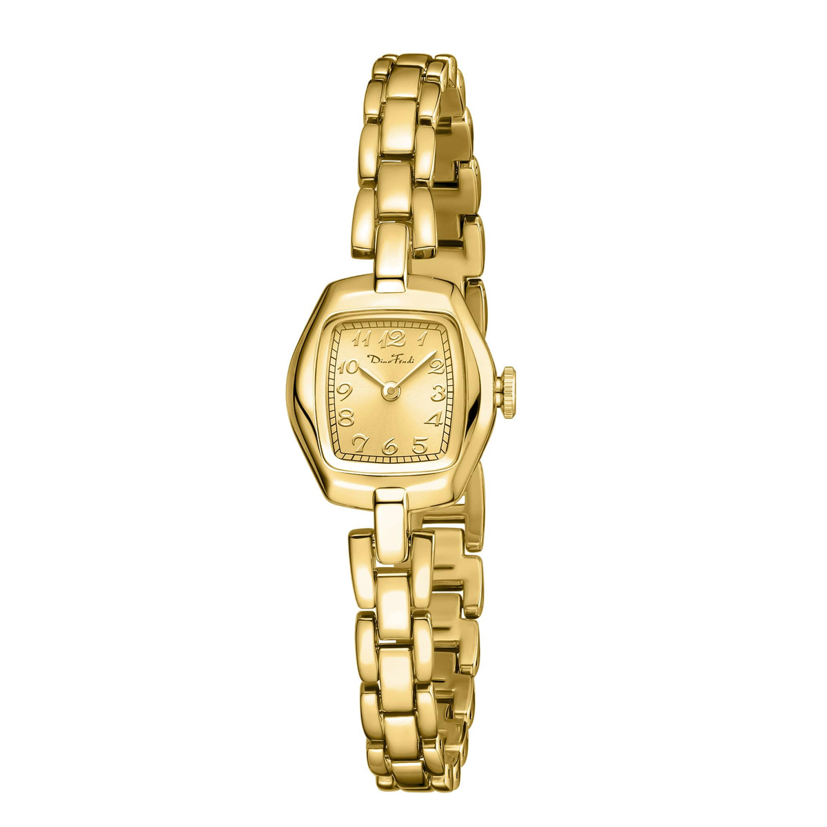 Diaofendi Small Gold Women s Watch Stainless Steel Band - Diaofendi Official Imagery - 7