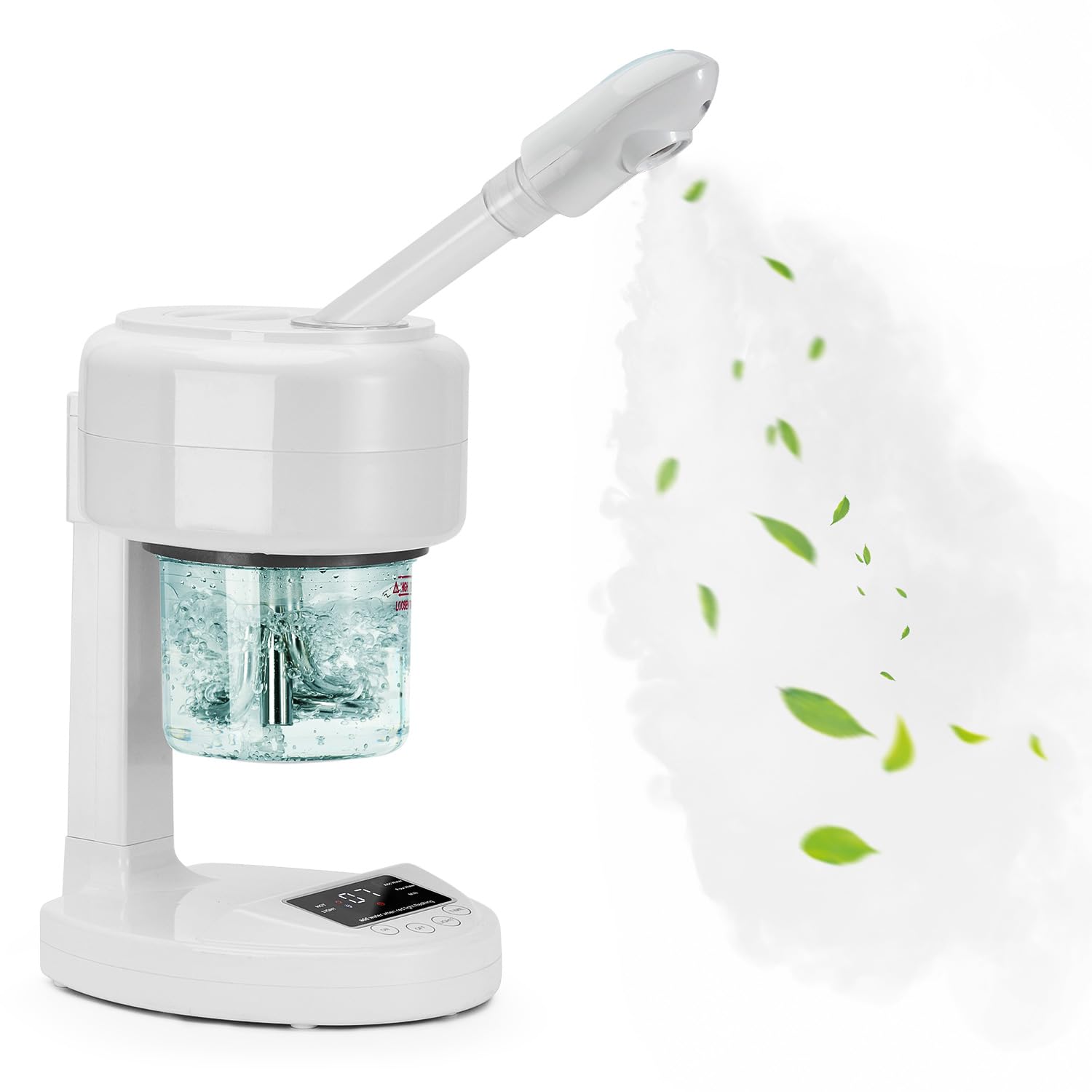 JOSTZHXIN Facial Steamer Nano Ionic Face Steamer with Extendable - Product Imagery
