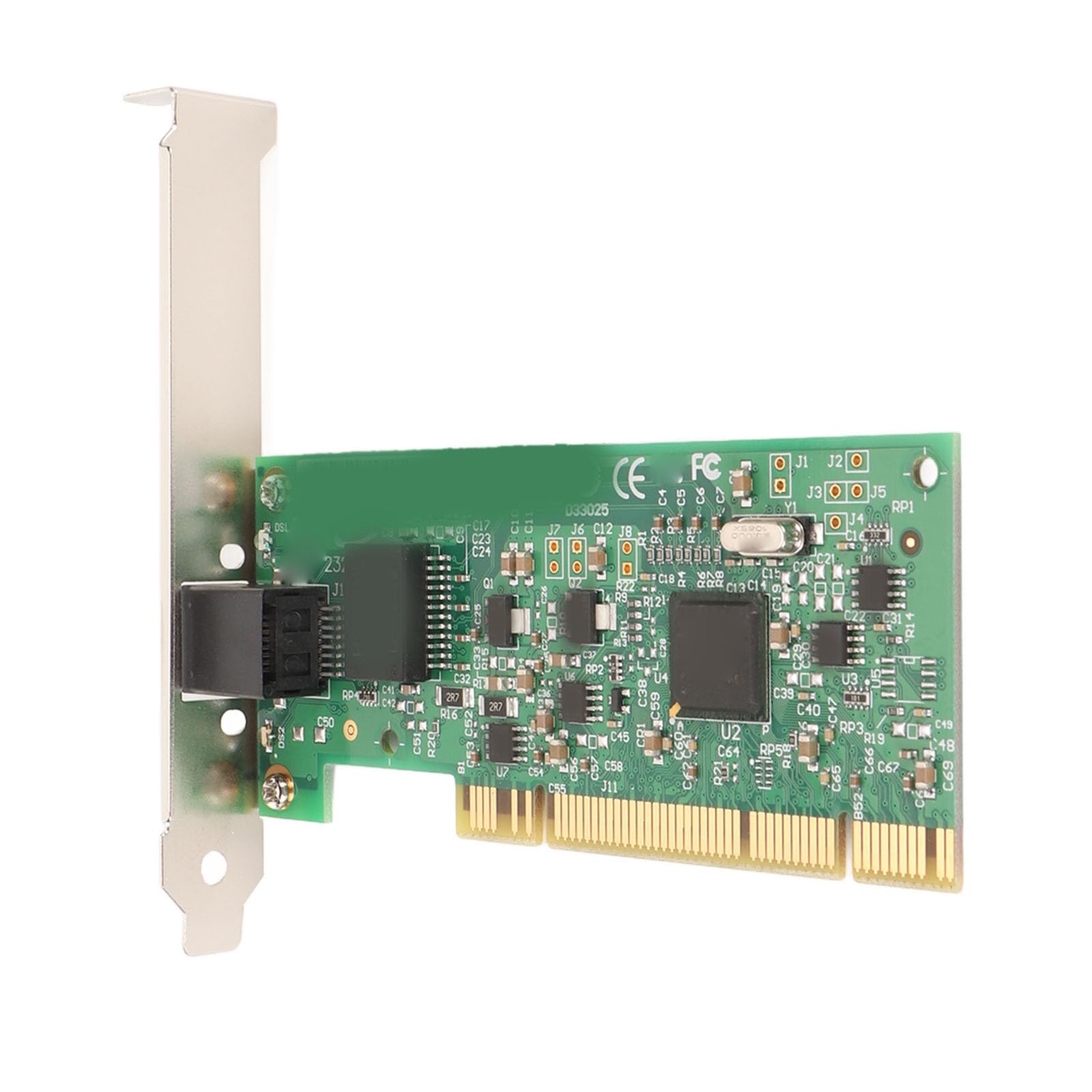 CCYLEZ PCIe Gigabit Ethernet Server Adapter with RJ45 copper port, 10/100/1000Mbps transfer, PCl 32-bit slot interface for Linux and DOS
