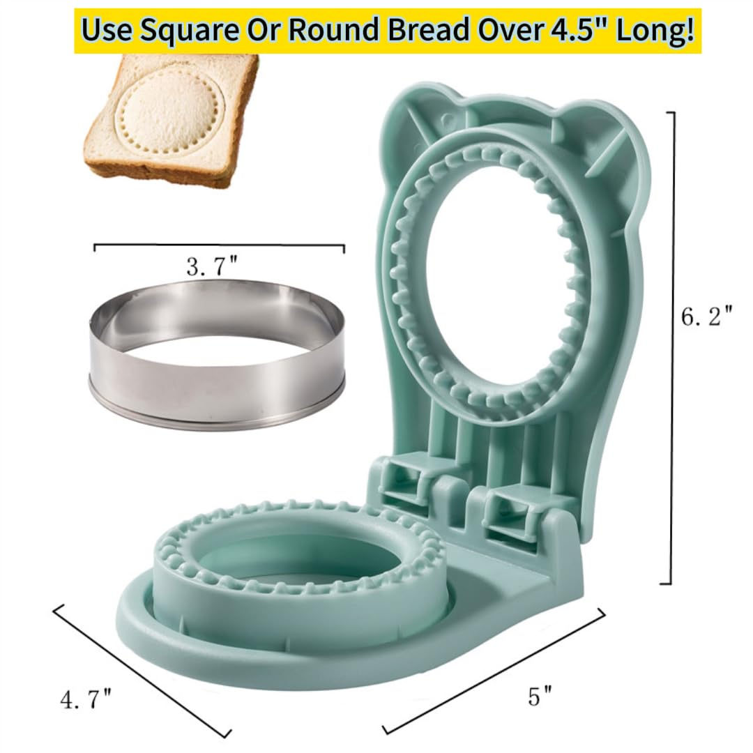 CHICHAUS Uncrustable Sandwich Maker, Sandwich Pocket Circle Shape - CHICHAUS Official Product View 3