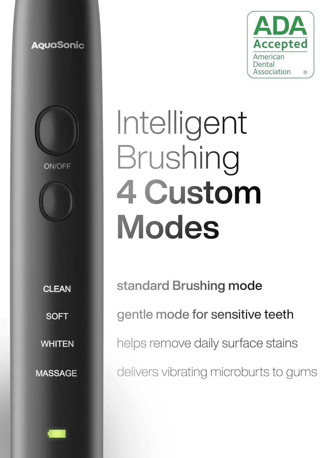 AquaSonic Black Series Whitening Electric Toothbrush