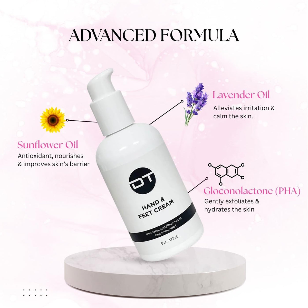 Hand Foot Cream Cracked Heel Cream with Urea Lactic Acid - DT Collagen Official Imagery - 5