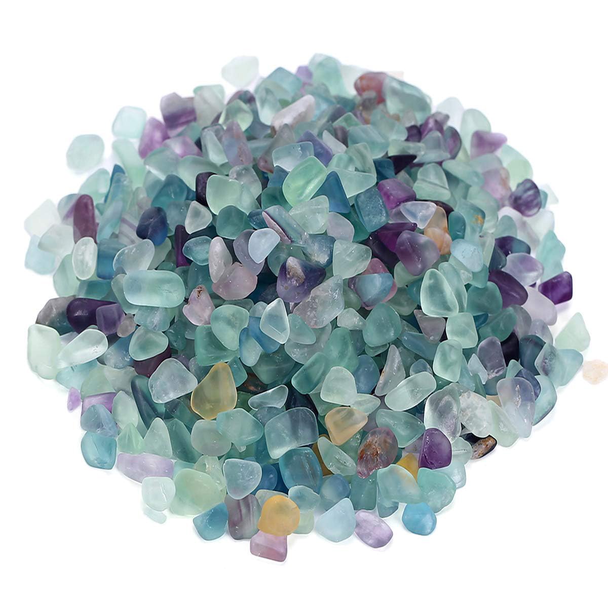 Decorative Crystal Pebbles 2 Lbs 920g Natural Quartz Stones - WAYBER Official Imagery - 1