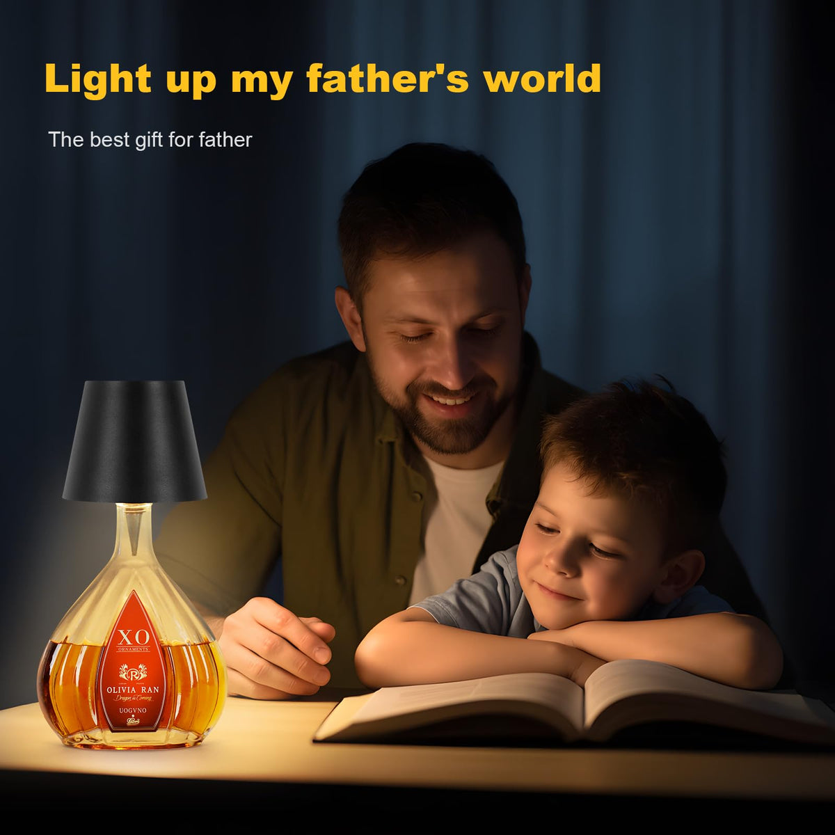 2 Pack Wine Bottle Lamps 2026 New 3 Color Rechargeable - Mebaraul Official Imagery - 7