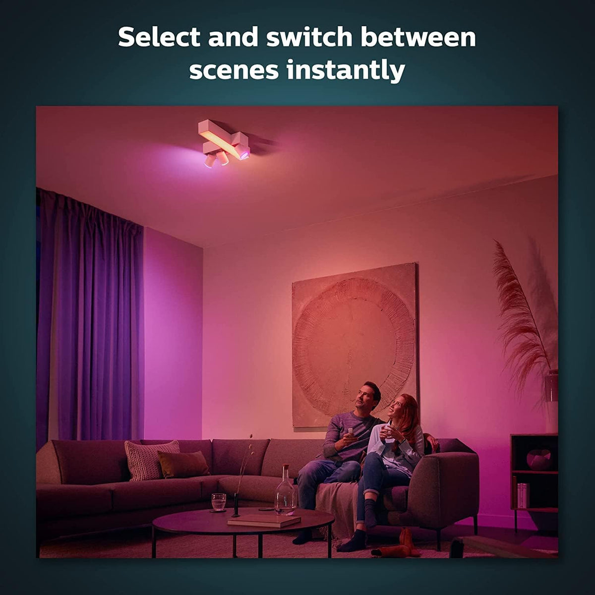 Philips Hue Smart Wireless Dimmer Switch V2 for Indoor Home - Premium Selection Official Imagery - 7