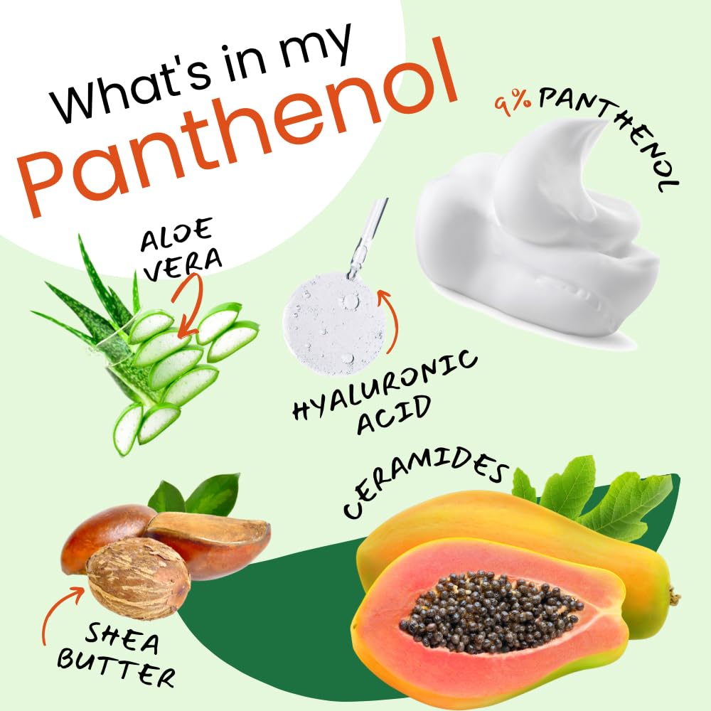 9% Panthenol Foam Spray – After Sun, Redness & Barrier Repair