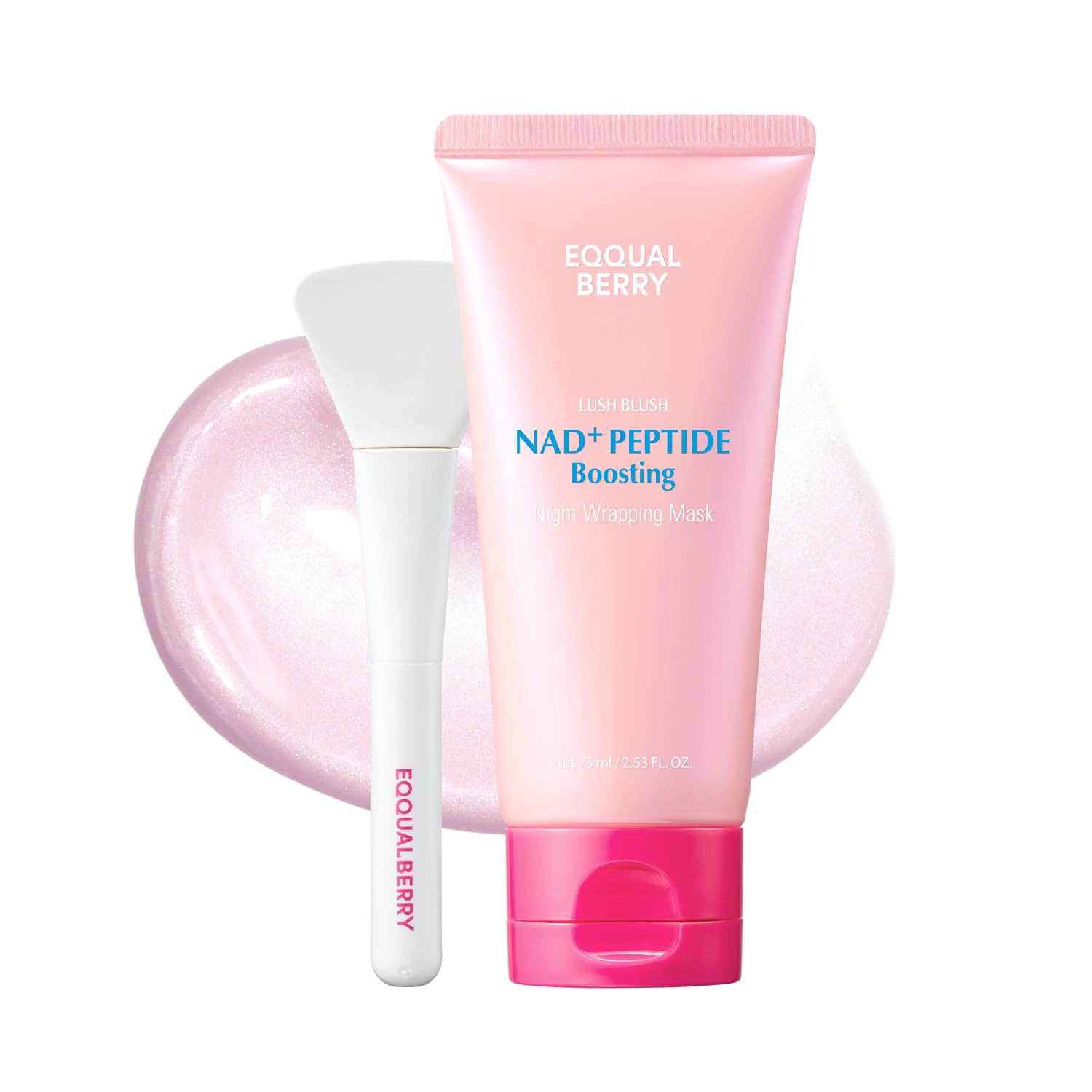 EQQUALBERRY NAD+ Peptide Boosting Night Wrapping Mask | Easy - Product Imagery