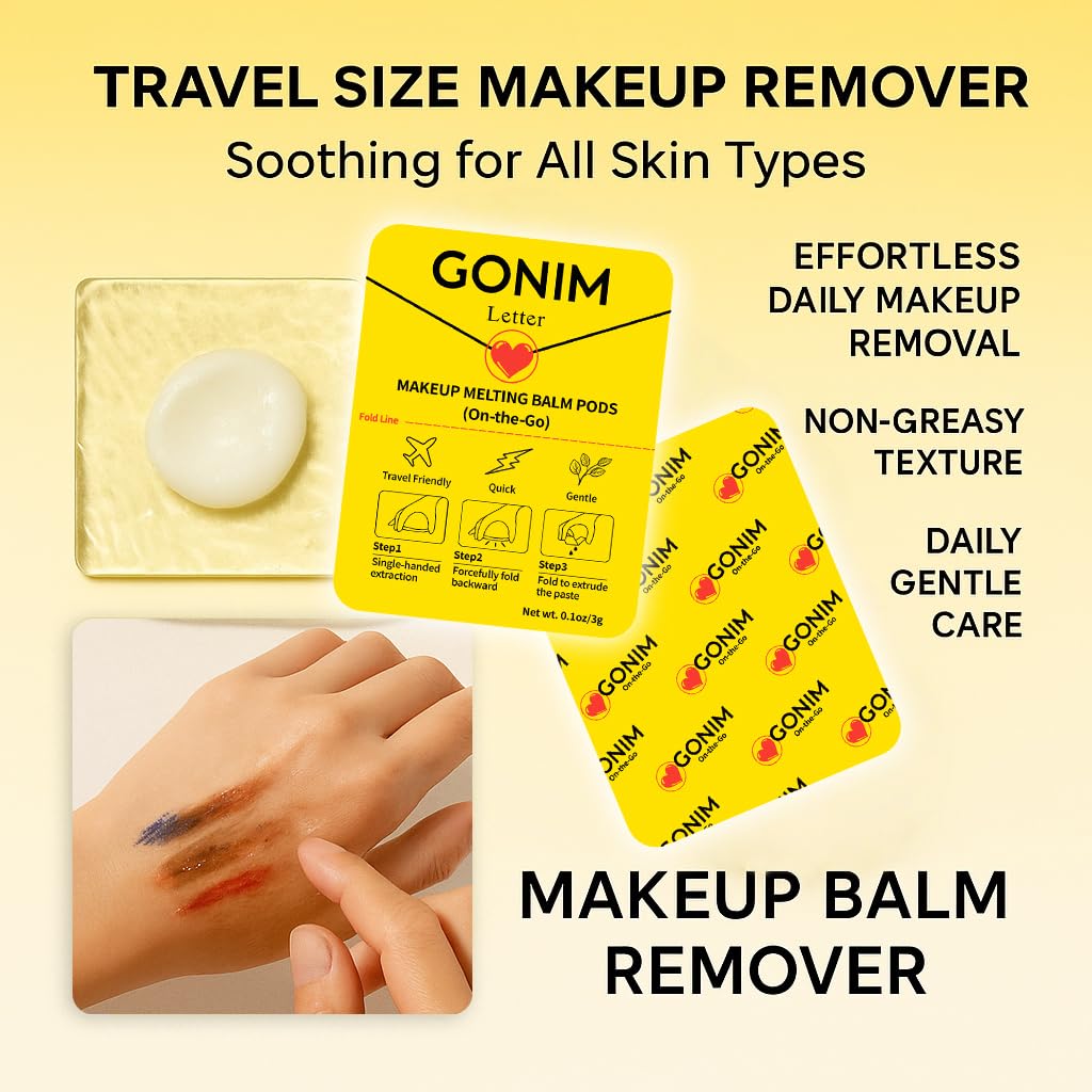 GONIM Cleansing Balm Makeup Remover Hydrating Facial - GONIM Official Imagery - 4