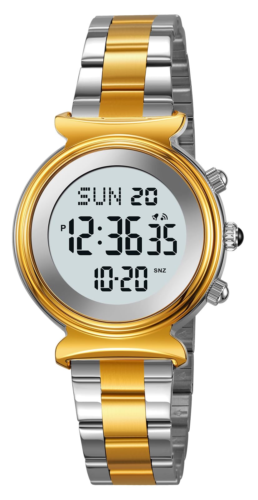 Gosasa Women s Digital Watch Stainless Steel Elegant - Gosasa Official Imagery - 2