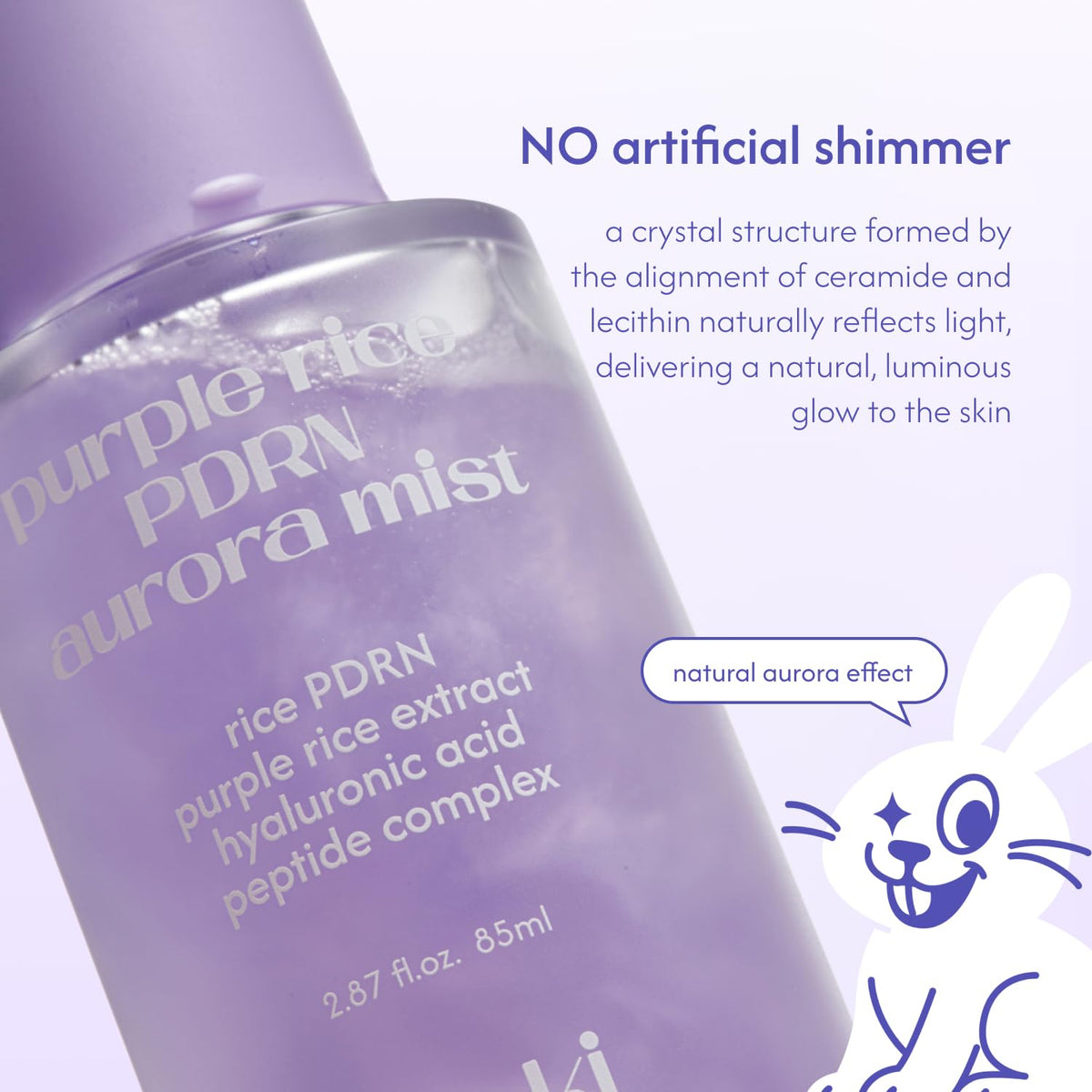Purple Rice PDRN Aurora Mist 2 87 fl oz - tokki on the moon Official Imagery - 5