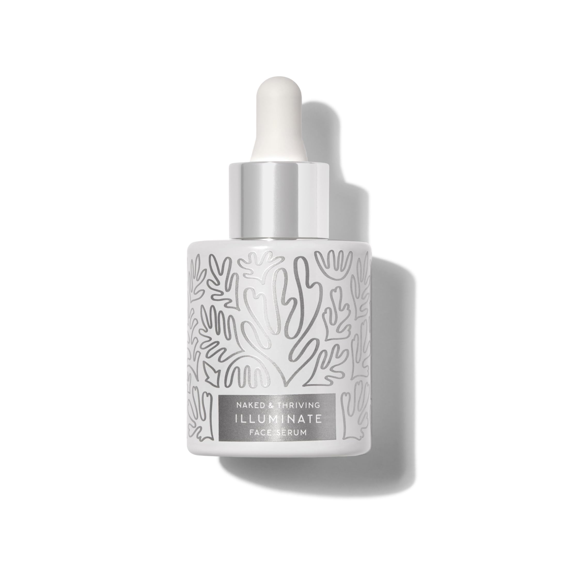 Naked & Thriving Illuminate BC+ Face Serum - Hyaluronic Acid & Vitamin C & Bakuchio - Naked & Thriving Official Product View 3
