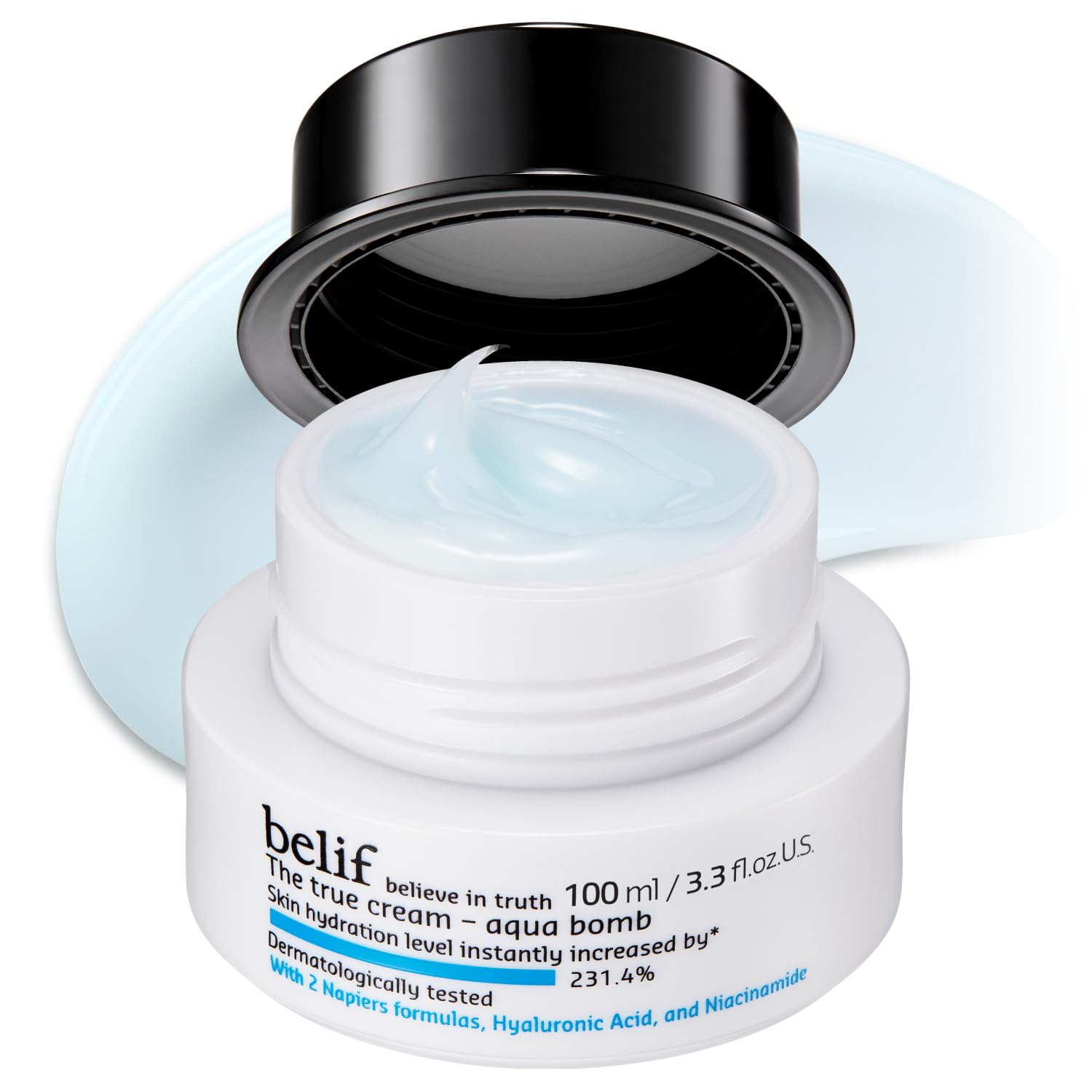 belif Aqua Bomb – Daily Niacinamide Hydrating Moisturizer, - belif