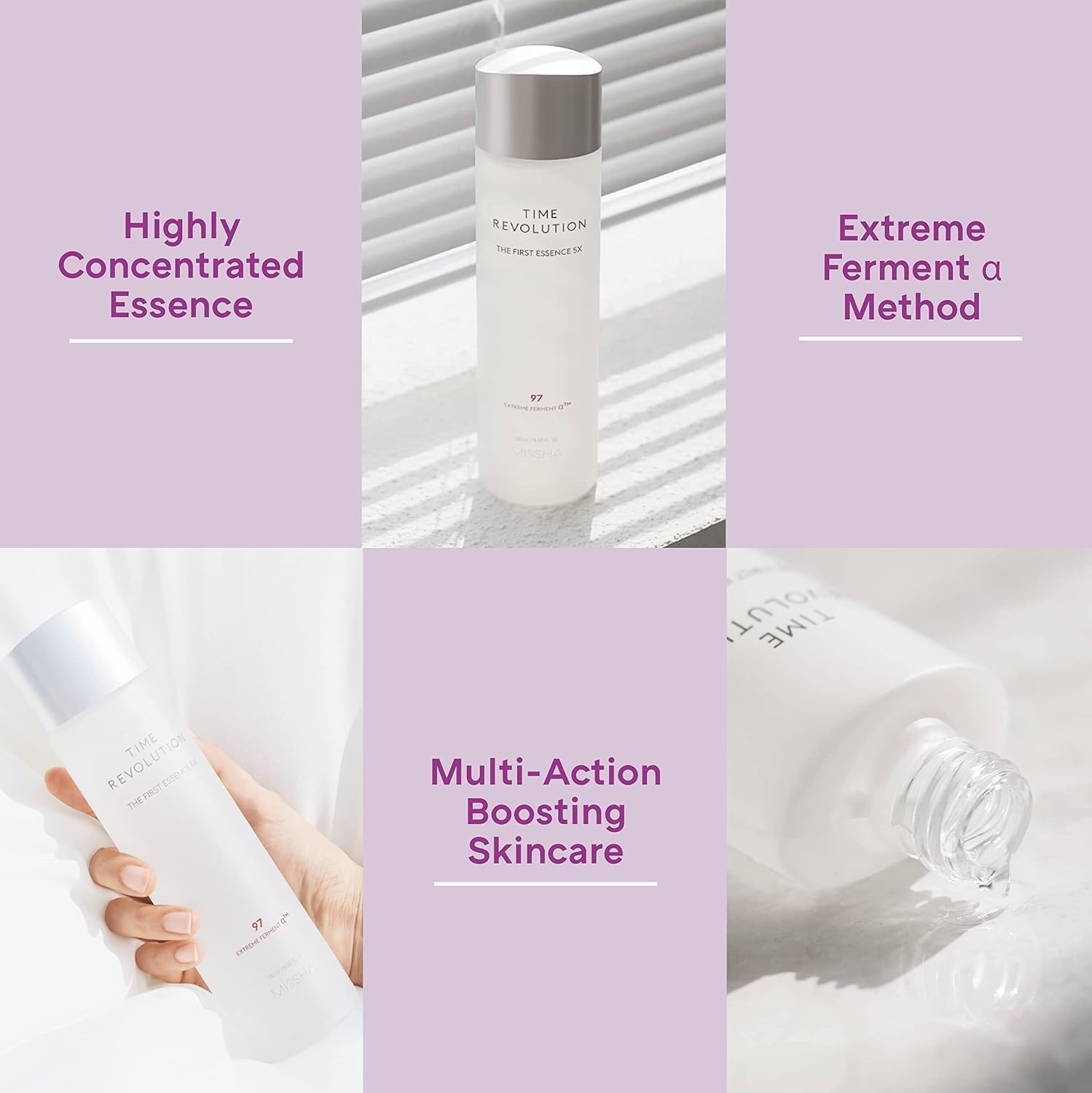 MISSHA Time Revolution The First Essence 5X 5.07 oz, Korean Skin - MISSHA