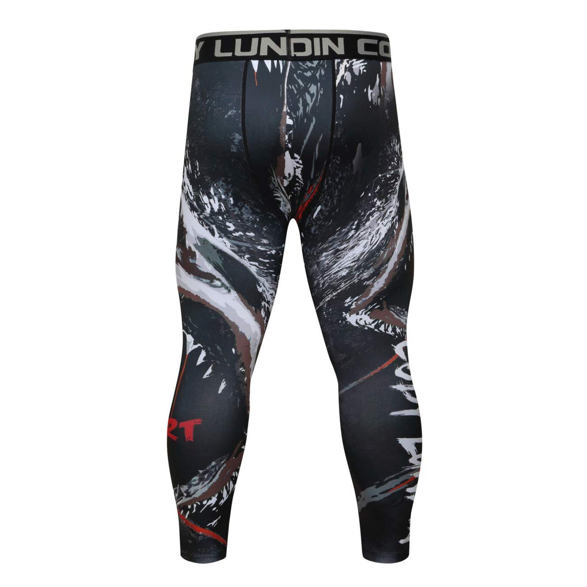 Men s Compression Long Sleeved T Shirt Trousers Athletic - Cody Lundin Official Imagery - 6