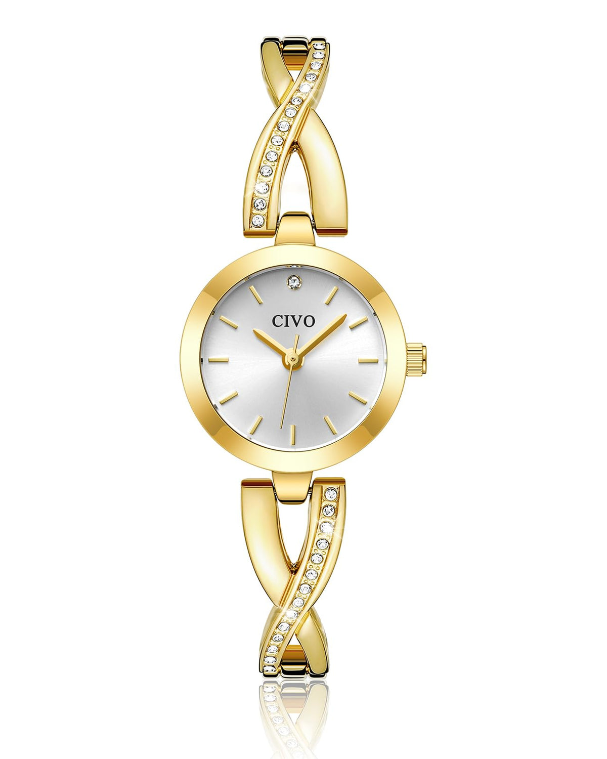 CIVO Gold Bracelet Watches for Women Dainty Jewelry Inspired - CIVO Official Imagery - 1