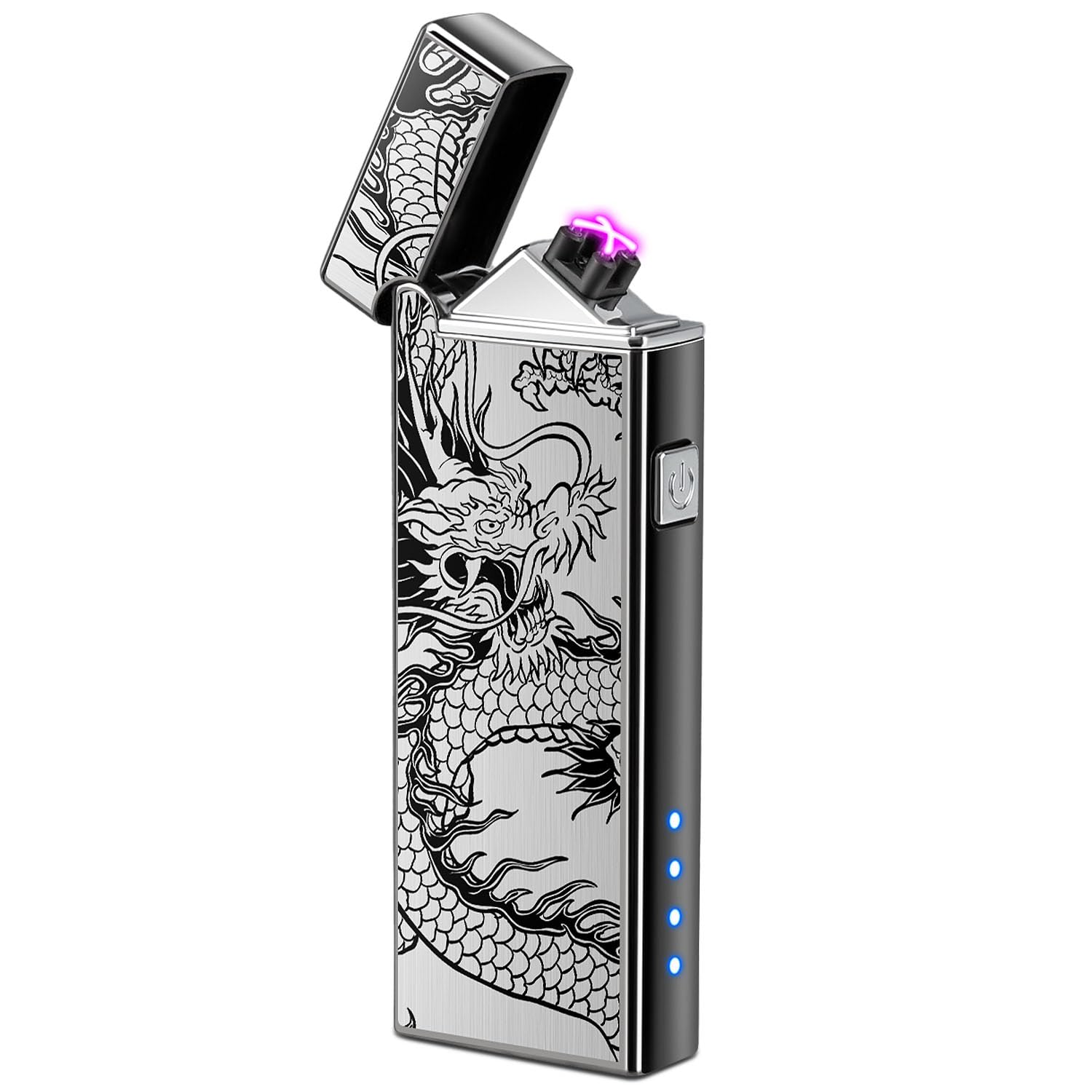 LcFun Electric Lighter Rechargeable Plasma Lighter Men Cool Drago by LcFun - Angle View 1