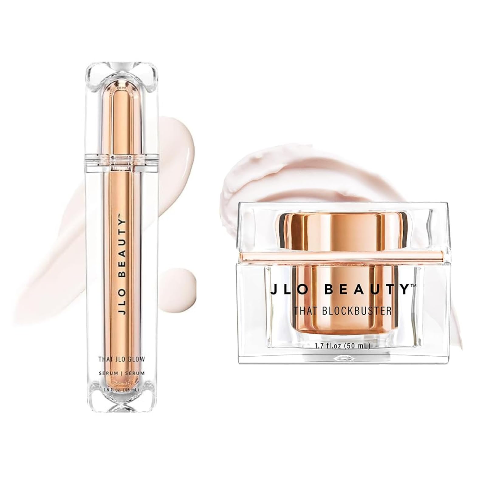 JLO BEAUTY Brighten &amp; Hydrate Duo – Brightening Serum + - JLO BEAUTY