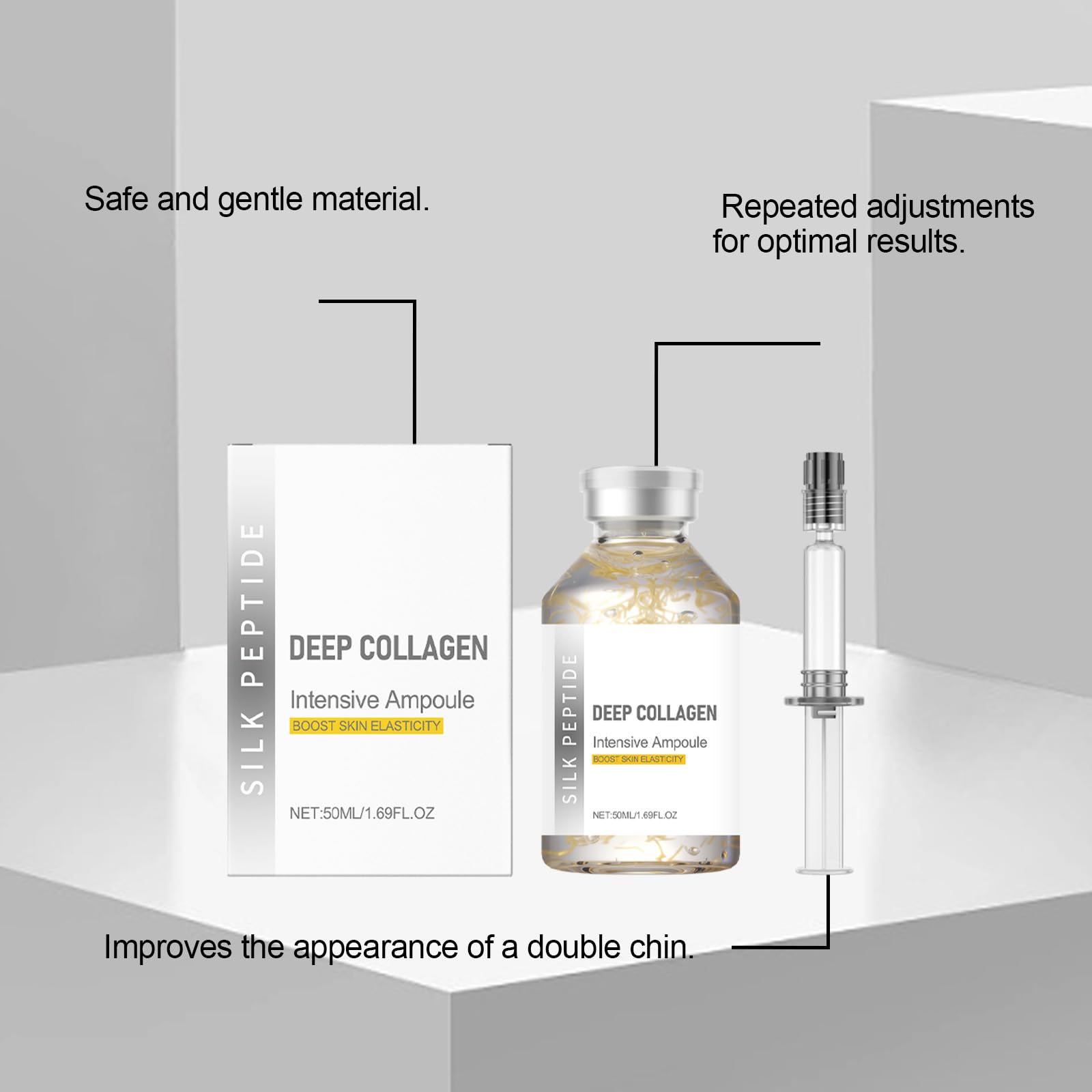 Silk Peptide Intensive Lifting Ampoule, Anti-Wrinkle Firming - MSKXUGSZ