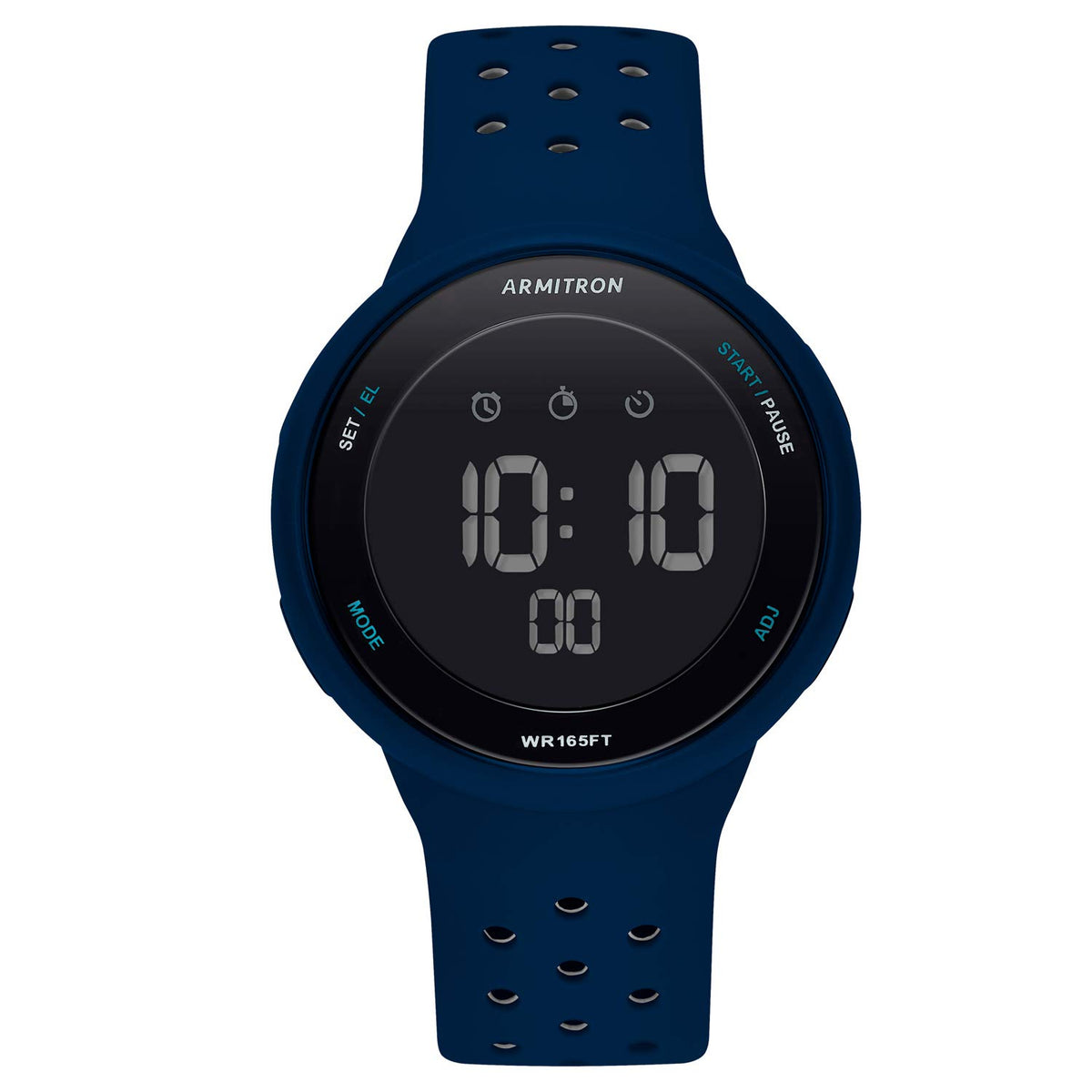 Armitron Sport Unisex Digital Chronograph Silicone Strap - Armitron Official Imagery - 1