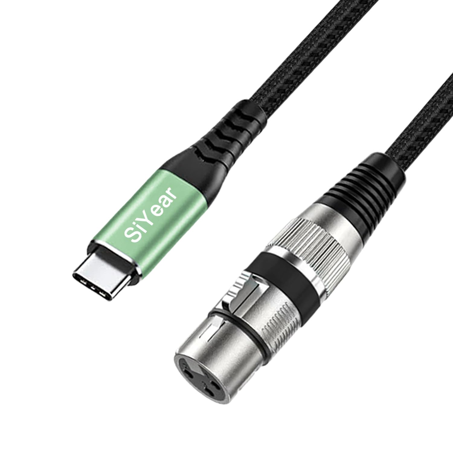 SiYear USB C to XLR Male Audio Cable, XLR 3Pin to Type C Adapter by SiYear - Angle View 9