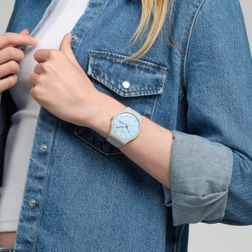 Swatch New Gent Biosourced Unisex Watch Casual Polymer Grey - Product Imagery
