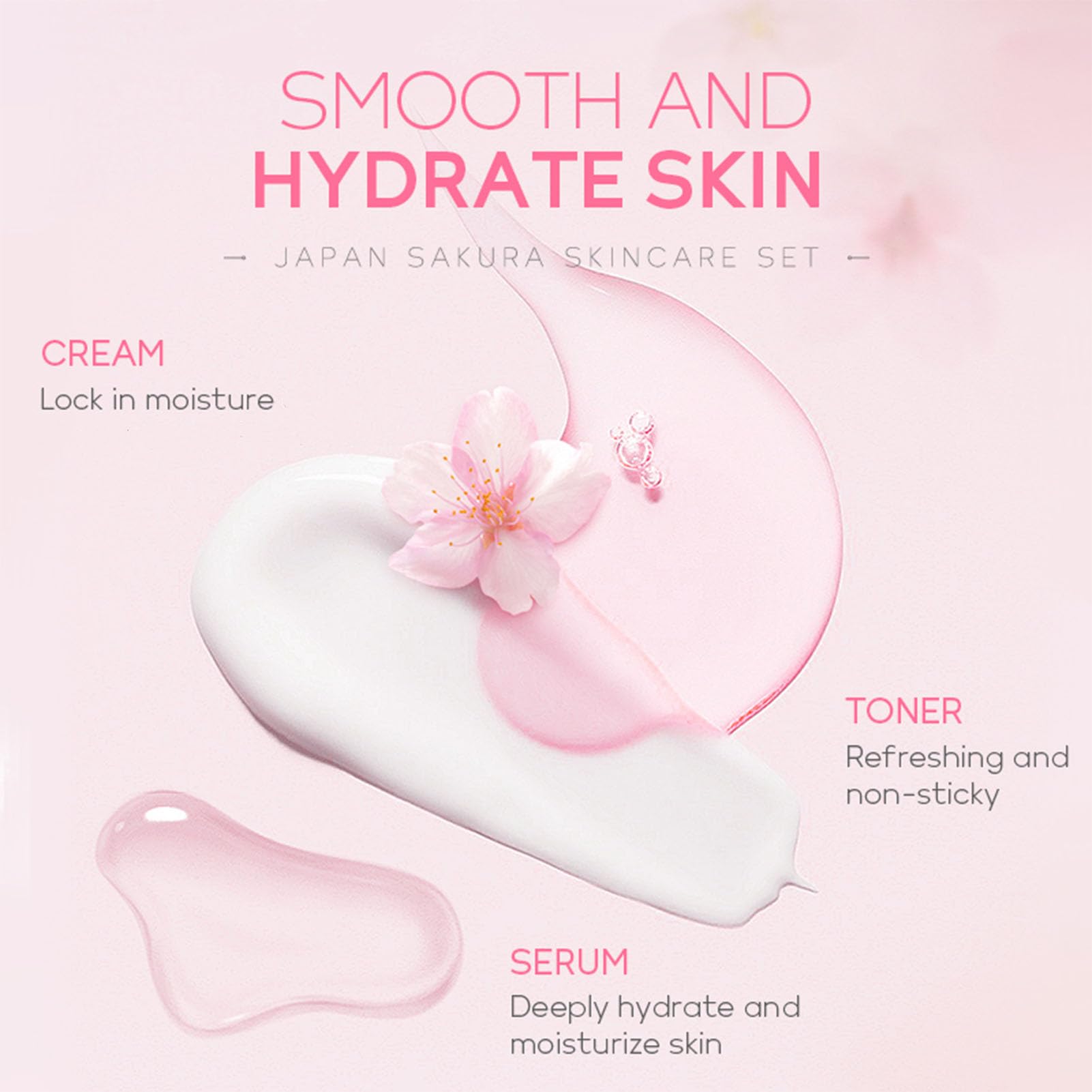 Skin Care Set, Cherry Facial kit for women, Skincare Kit Gifts - Etuanxi