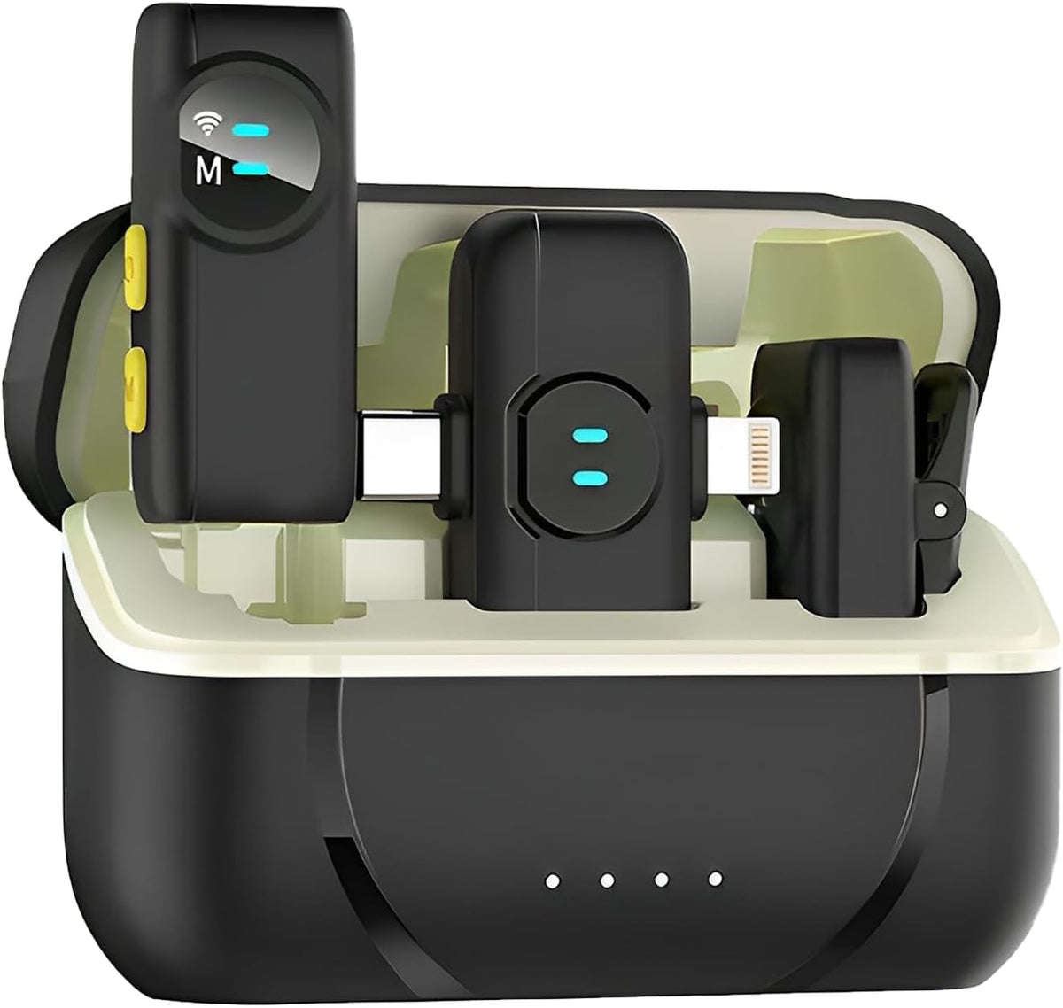 MAYBESTA Wireless Lavalier Microphone for iPhone Android - MAYBESTA Official Imagery - 2