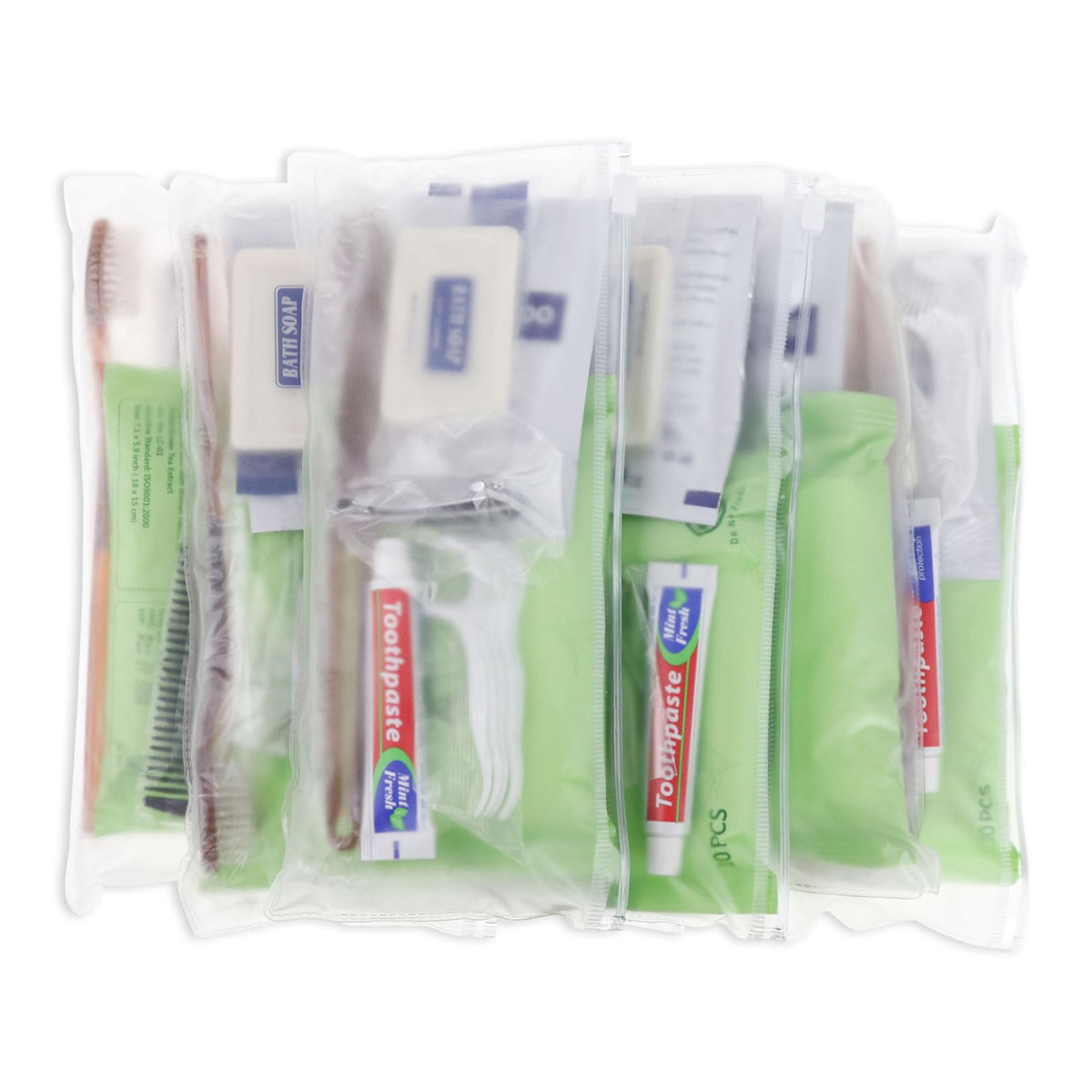 Travel Size Toiletries Kit Individually Packed Personal - Gisdo Official Imagery - 8