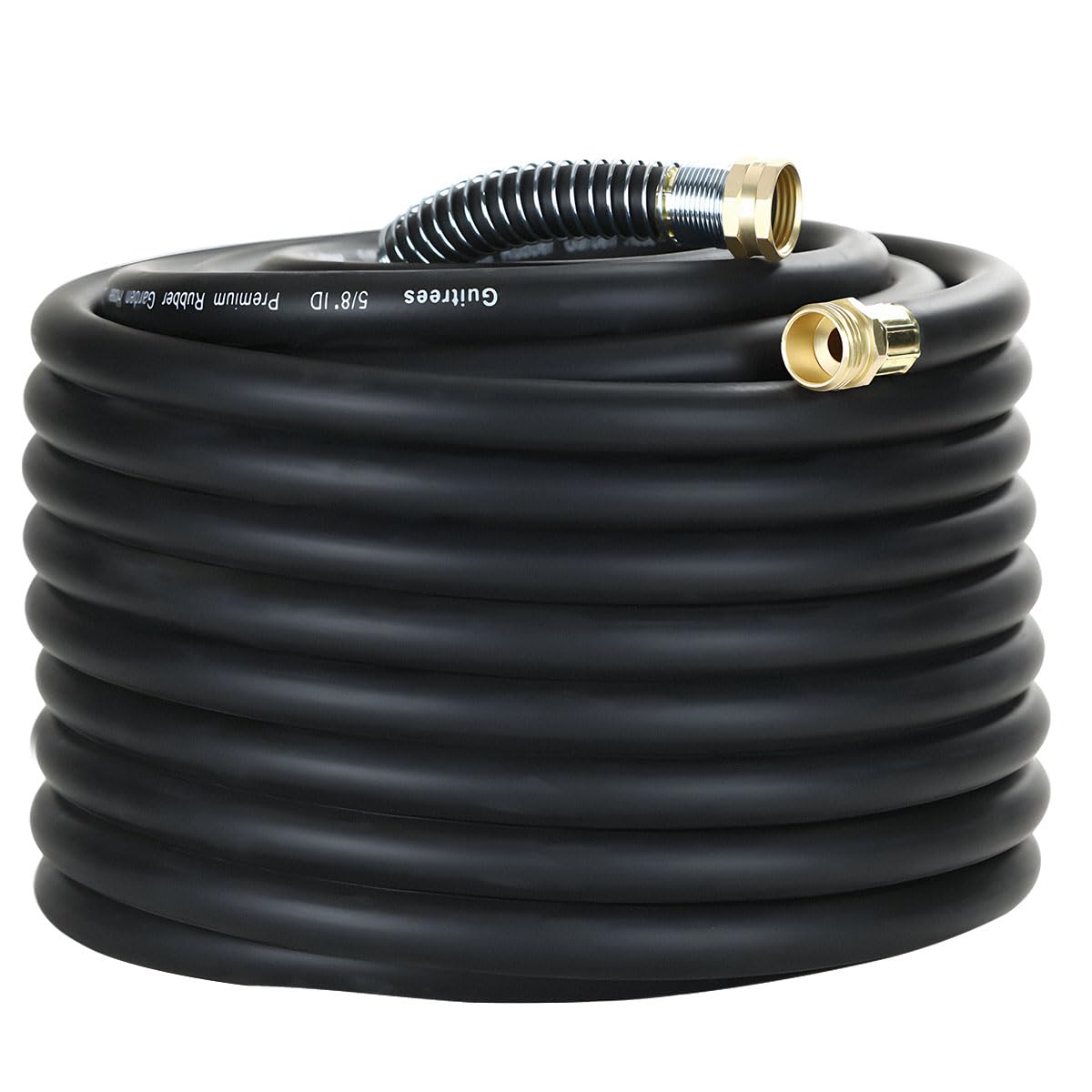 Guitrees 100FT 5/8 Heavy Duty Rubber Garden Hose - 300psi Working - Guitrees Official Product View 1