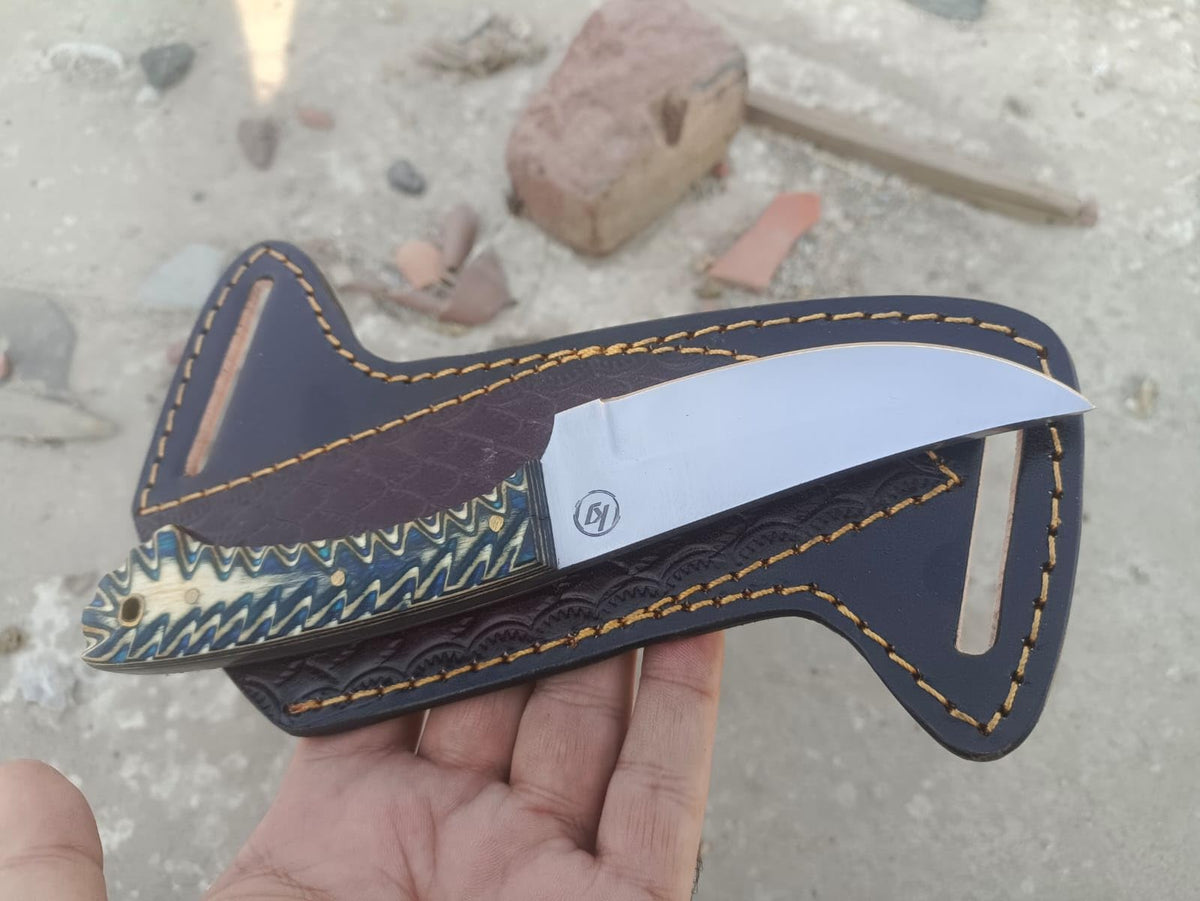 KJ Luxora Premium Handmade Fixed Stainless Steel Blade - Premium Selection Official Imagery - 1