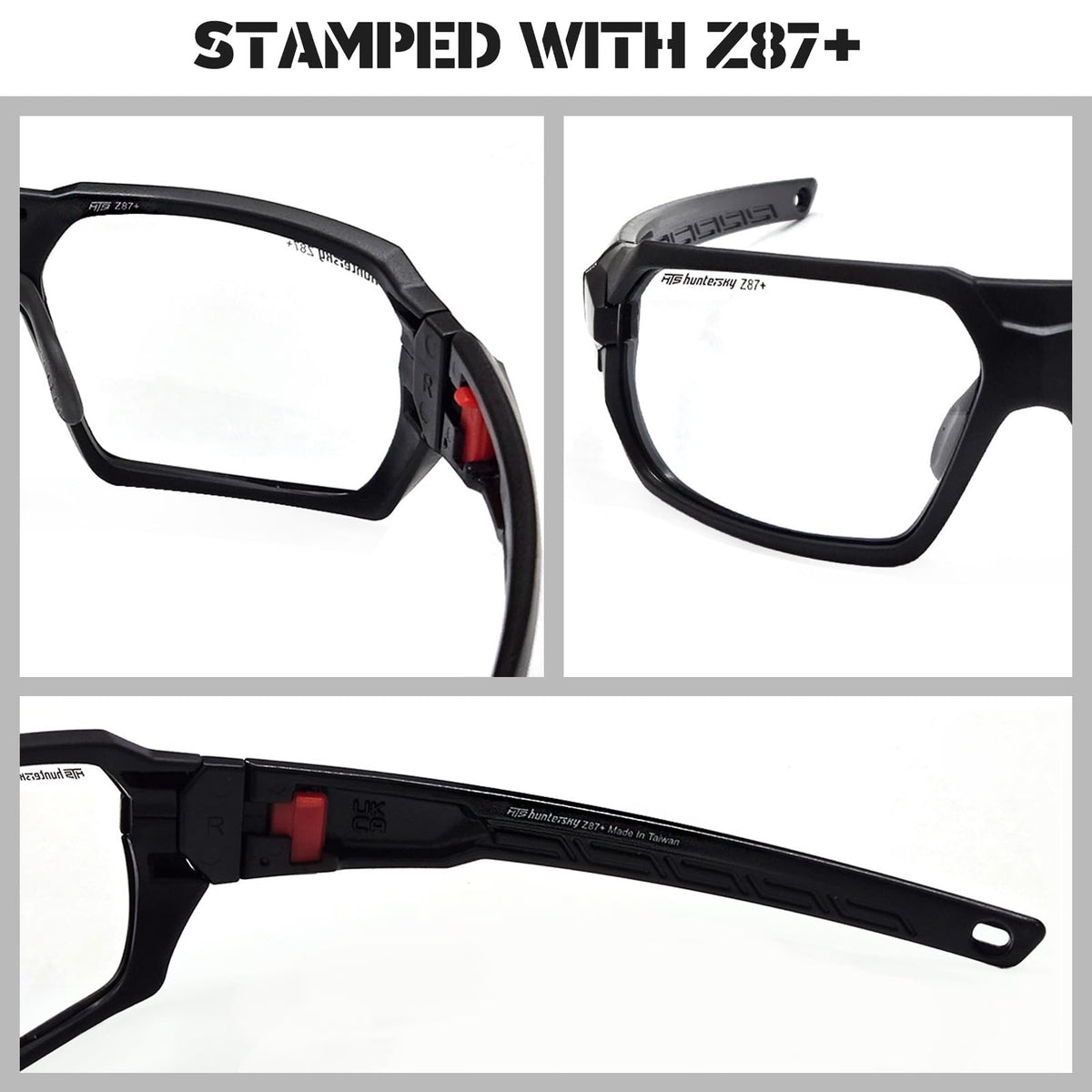 Ballistic Tactical ANSI Z87 1 Impact Protection Anti Fog - HTS HUNTERSKY Official Imagery - 6