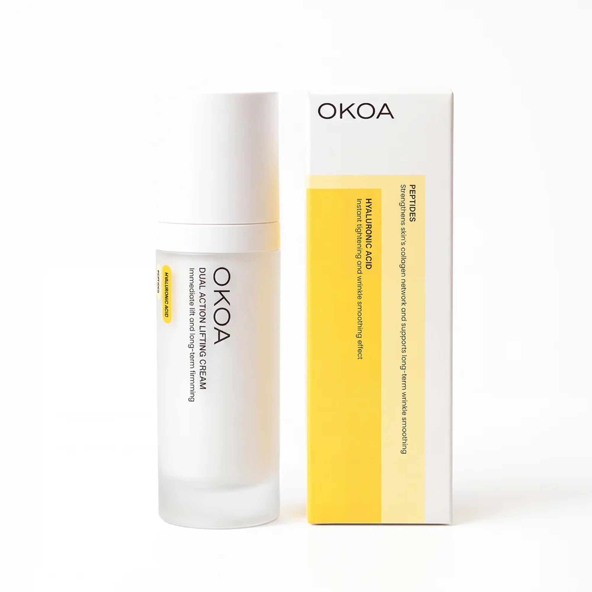 OKOA Dual Action Lifting Cream Post Moisturizer Firming - OKOA Official Imagery - 5