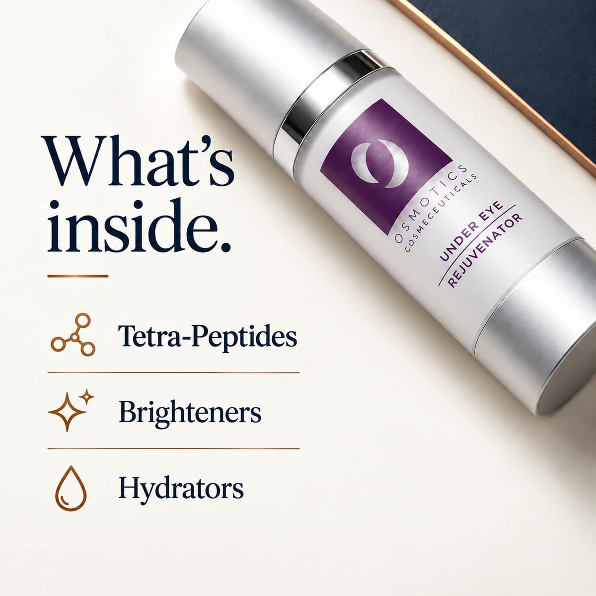 Osmotics Under Eye Rejuvenator Peptide Eye Serum for Dark - Osmotics Cosmeceuticals Official Imagery - 8