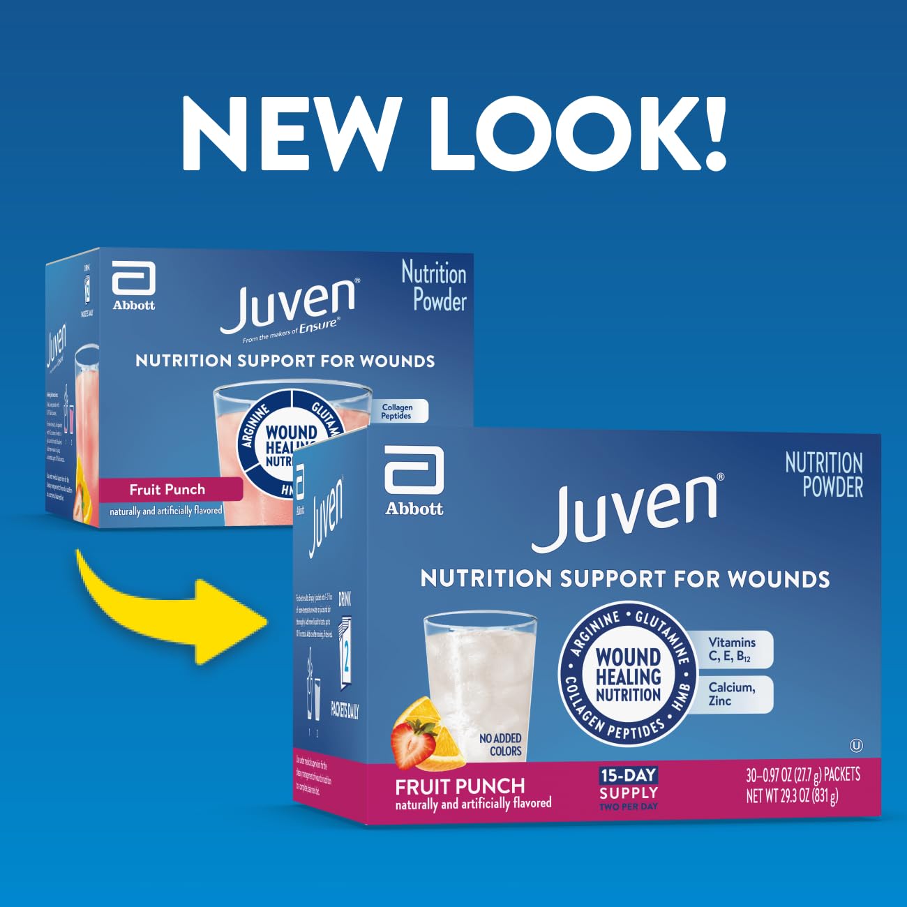 Juven Nutrition Support for Wound Healing Fruit Punch 30ct - Juven Official Imagery - 3