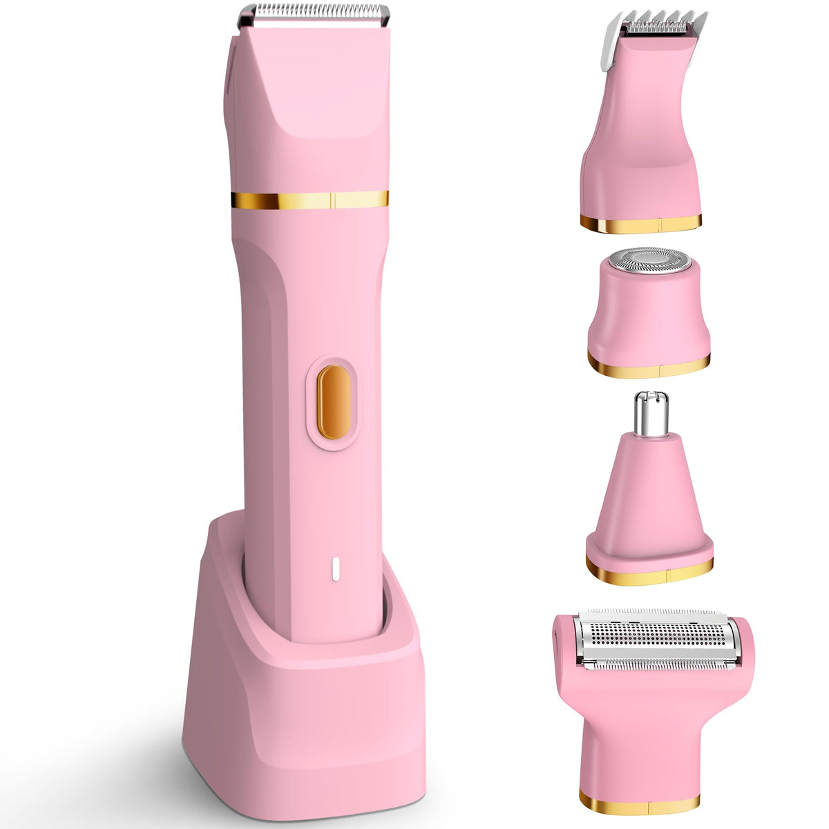 KINGTEE 5 in 1 Electric Bikini Trimmer for Women IPX7 - KINGTEE Official Imagery - 8