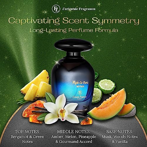 L'ORIENTALE FRAGRANCES Night De Paris in Motion 100ml / 3.3oz - - Product Imagery