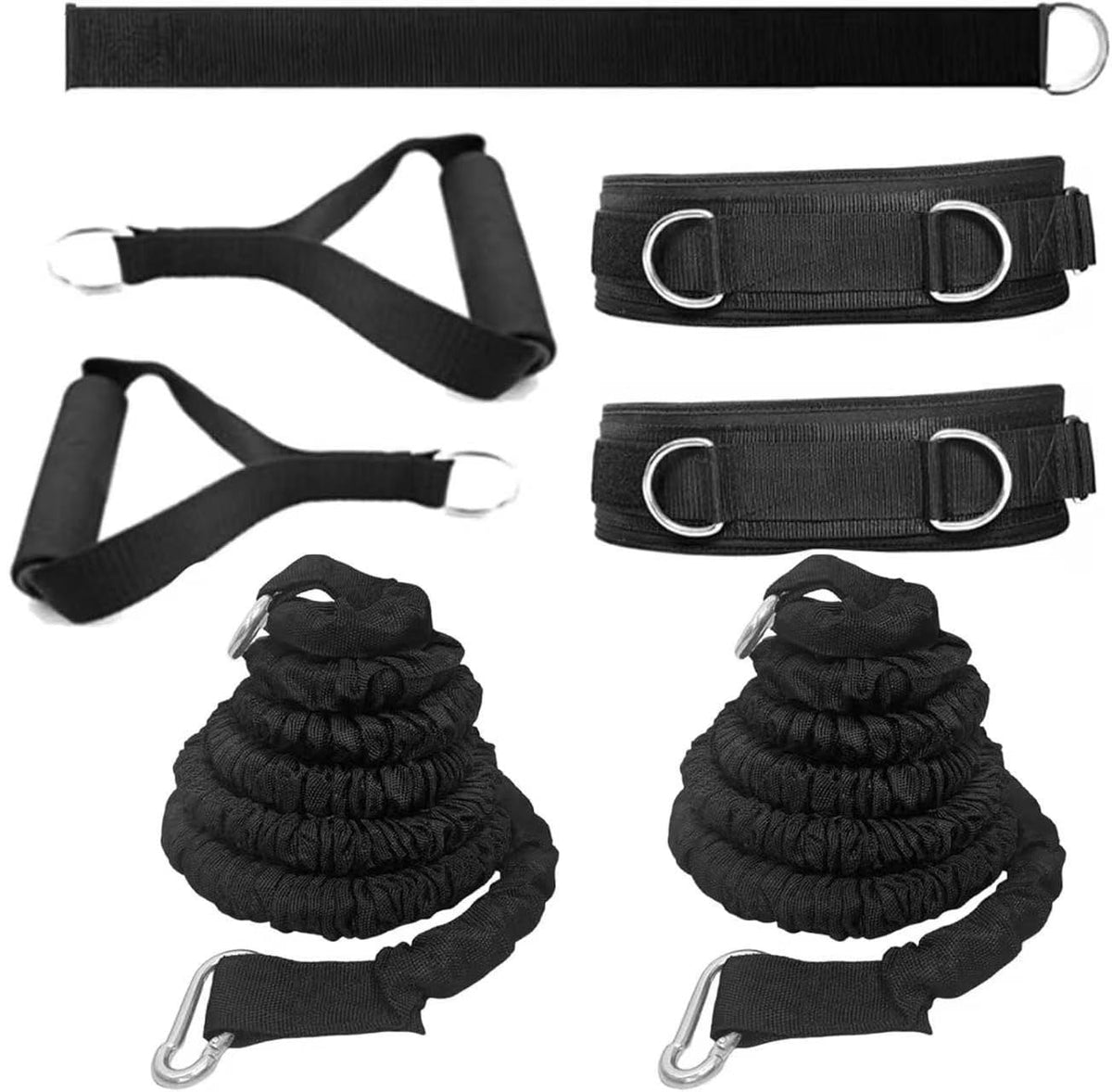 Resistance Speed Training Equipment Dual Running Bungee - OYINDIZ Official Imagery - 1