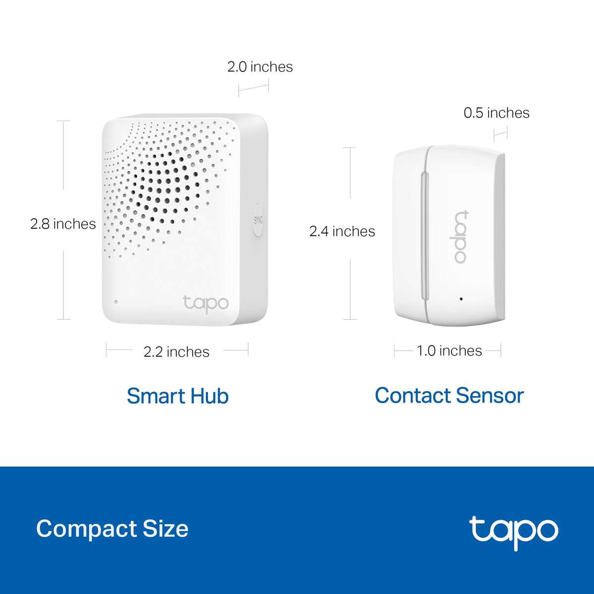 Tapo Door Sensor Starter KIT Matter Compatible 3X Smart Door - Premium Selection Official Imagery - 3