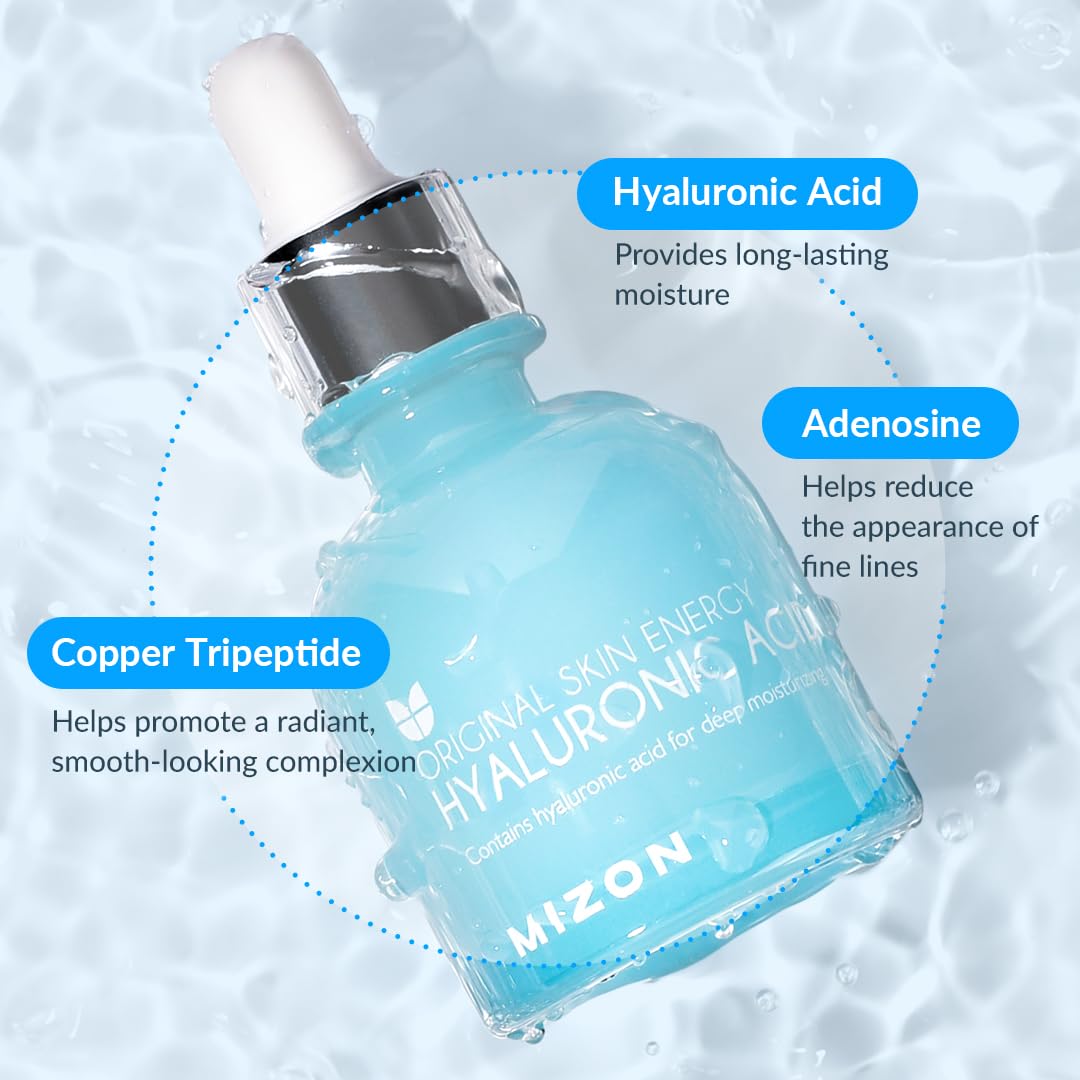 MIZON Hyaluronic Acid 100 Serum 1 01 fl oz - MIZON Official Imagery - 6