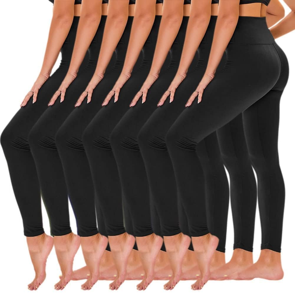 TNNZEET 7 Pack Leggings for Women - TNNZEET Official Imagery - 8