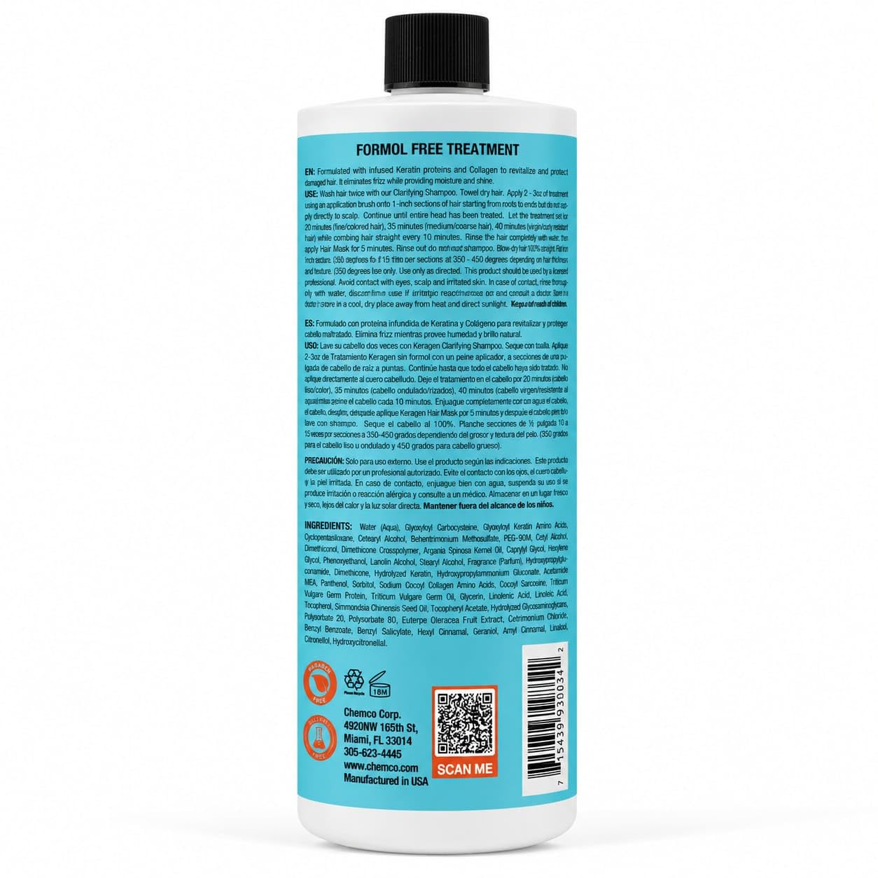 Keragen Brazilian Keratin Smoothing Treatment - KERAGEN Official Imagery - 3
