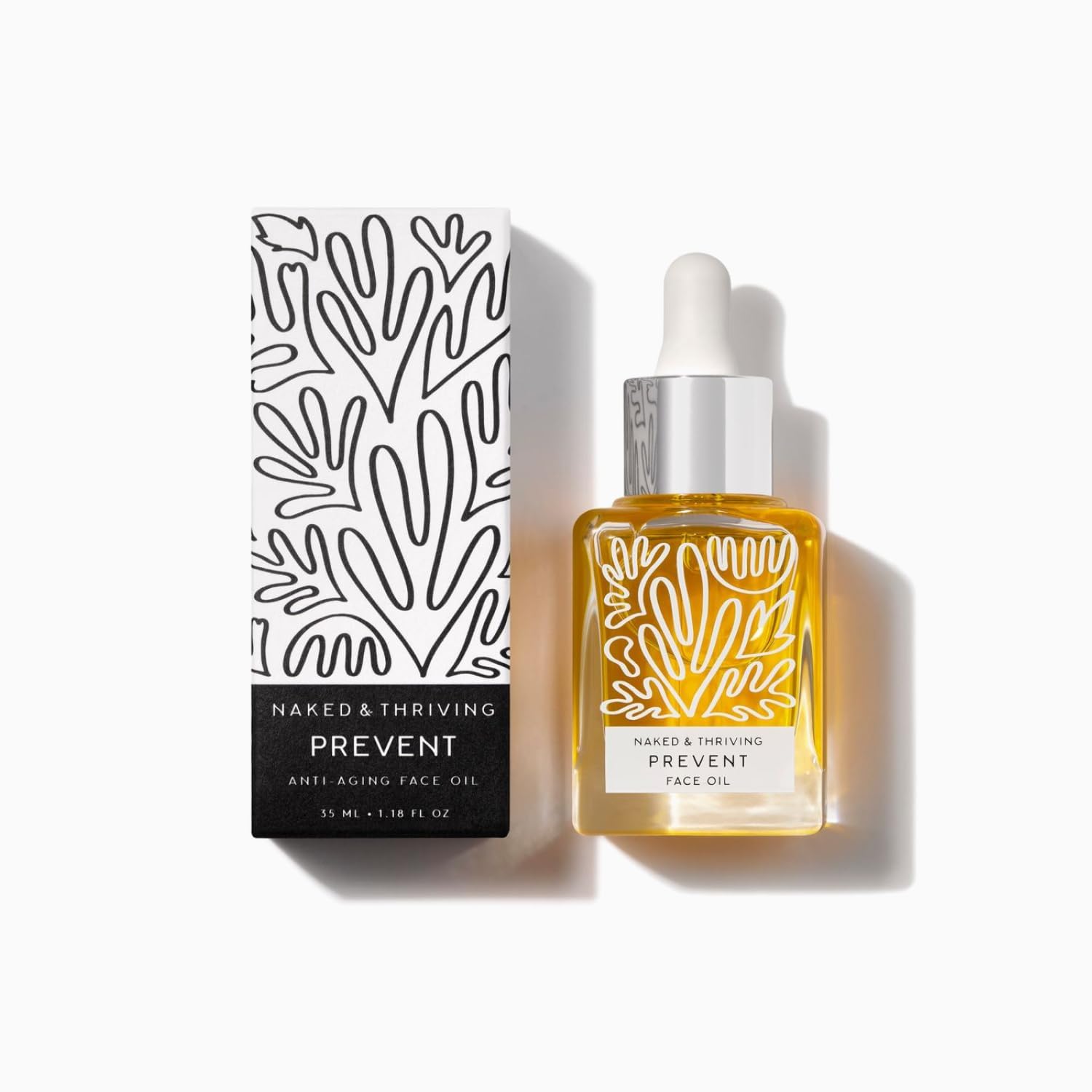 Naked & Thriving Prevent Anti - Aging Facial Oil Vegan & Naturally Der - Naked & Thriving Official Product View 2