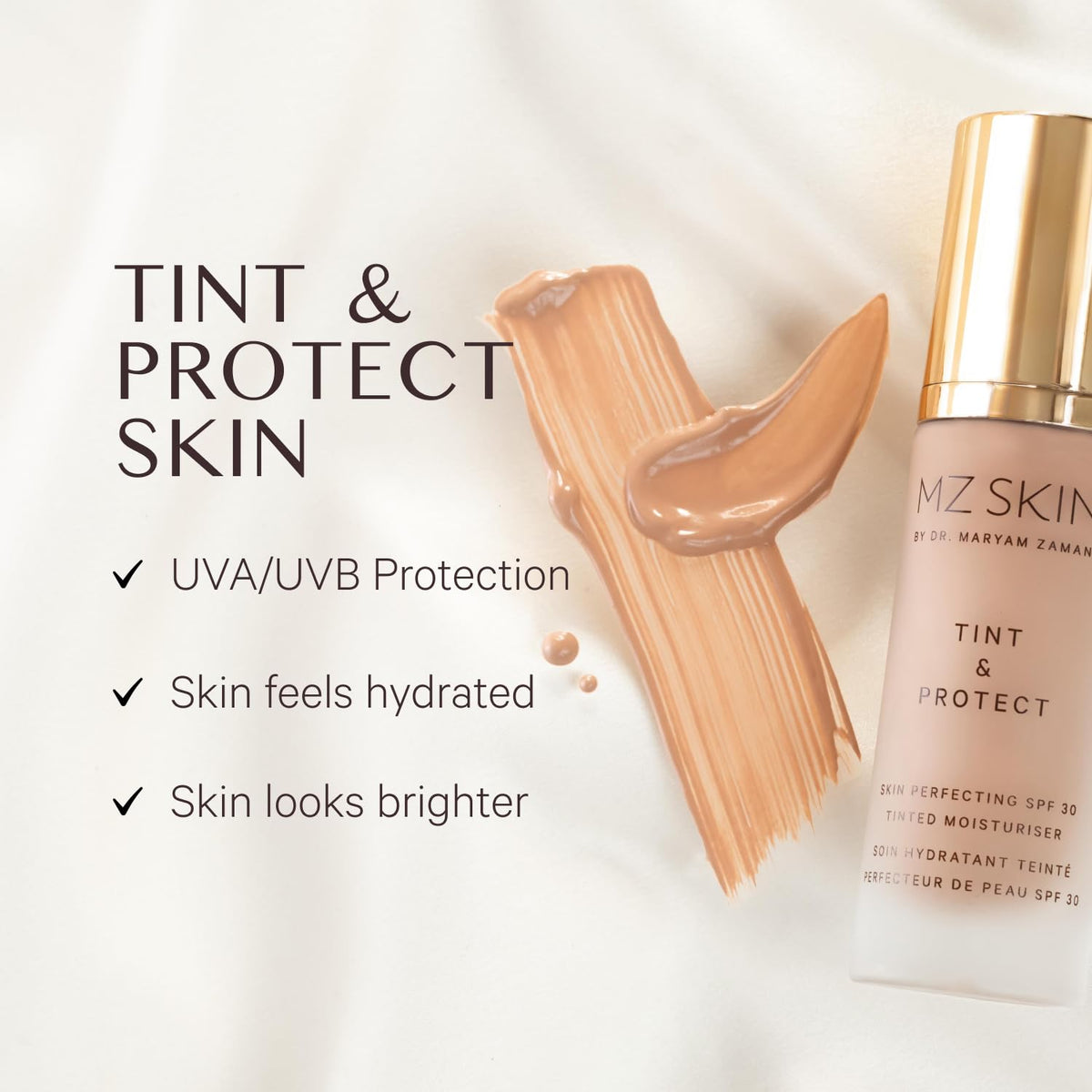 MZ SKIN Tint Protect Skin Perfecting SPF 30 - Premium Selection Official Imagery - 6