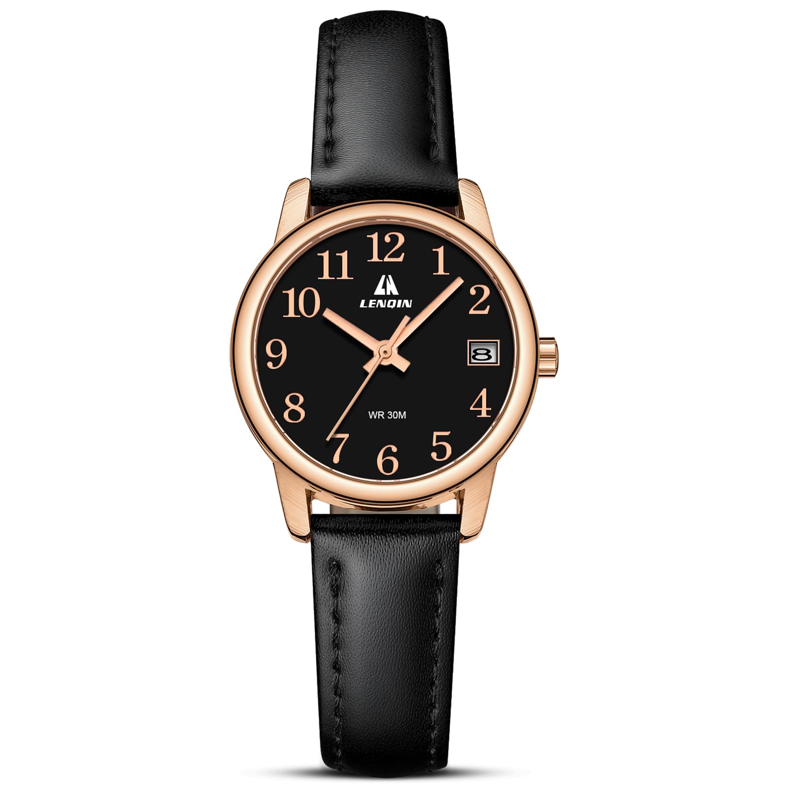 LN LENQIN Womens Watch Analog Quartz Waterproof Ladies Watches - Product Imagery