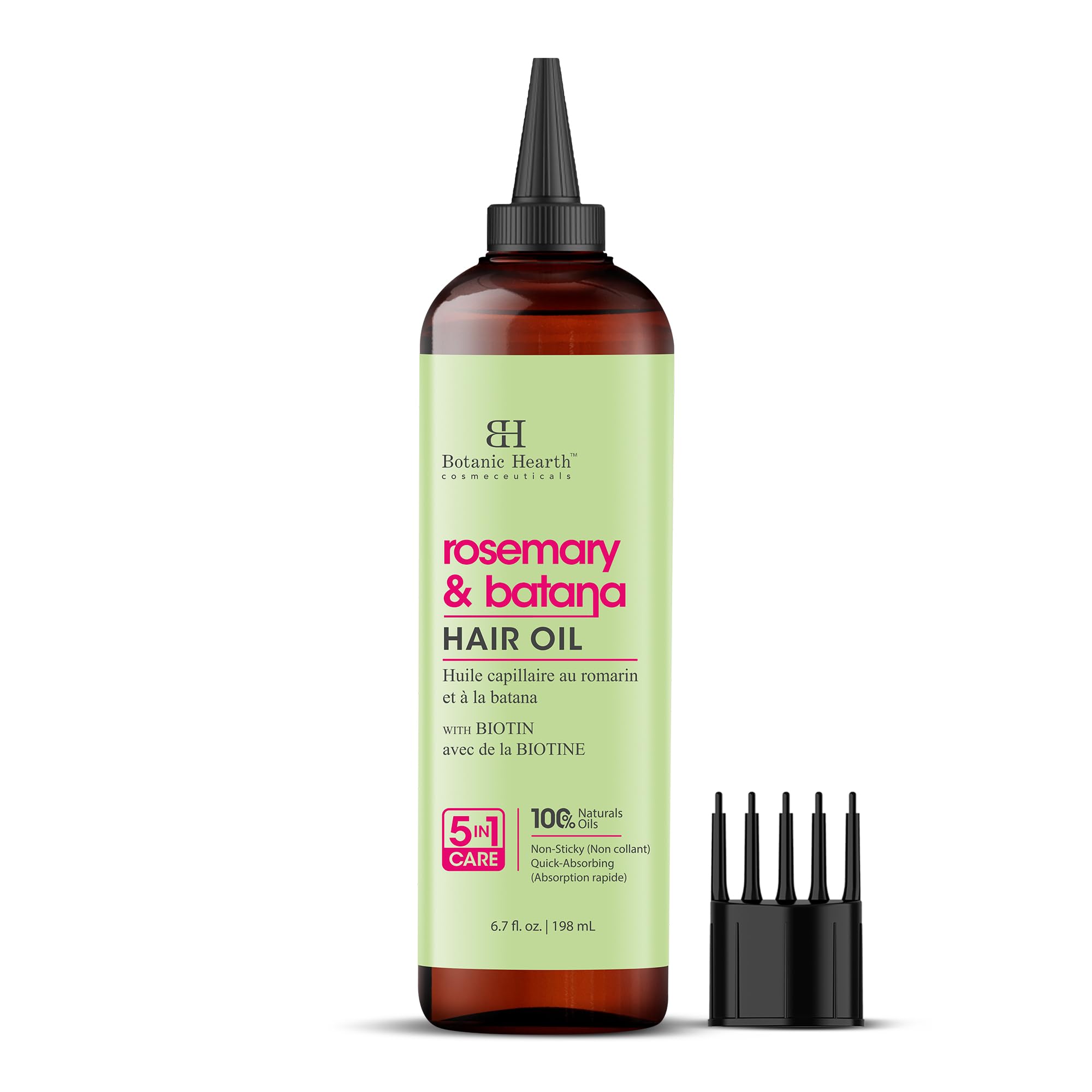 Botanic Hearth Batana Oil for Hair Growth & Hair Treatment, 4 Fl oz - Botanic Hearth Official Product View 8