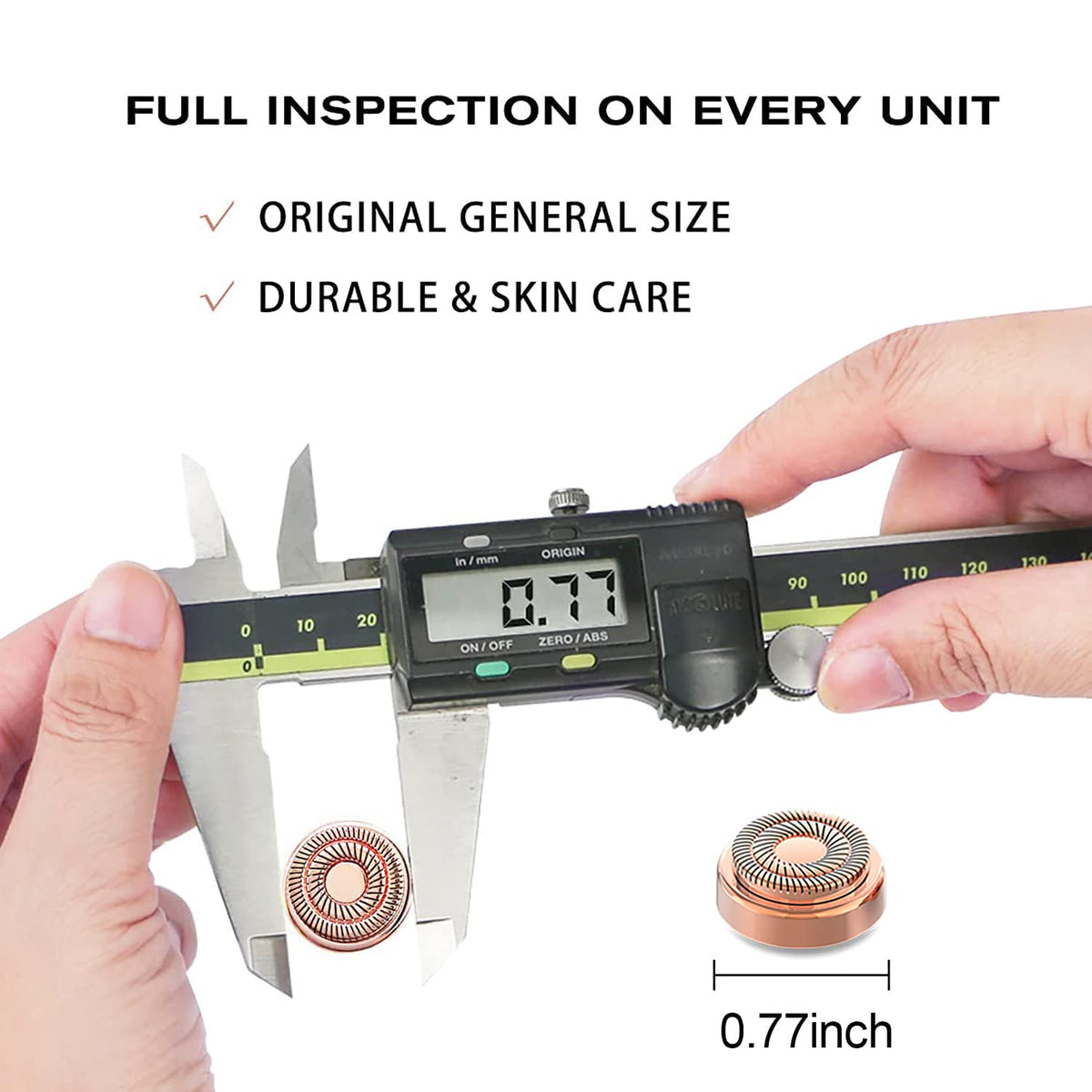 Replacement Heads for Flawless Gen 2 Double Ring 6 Pack - tuokiy Official Imagery - 4