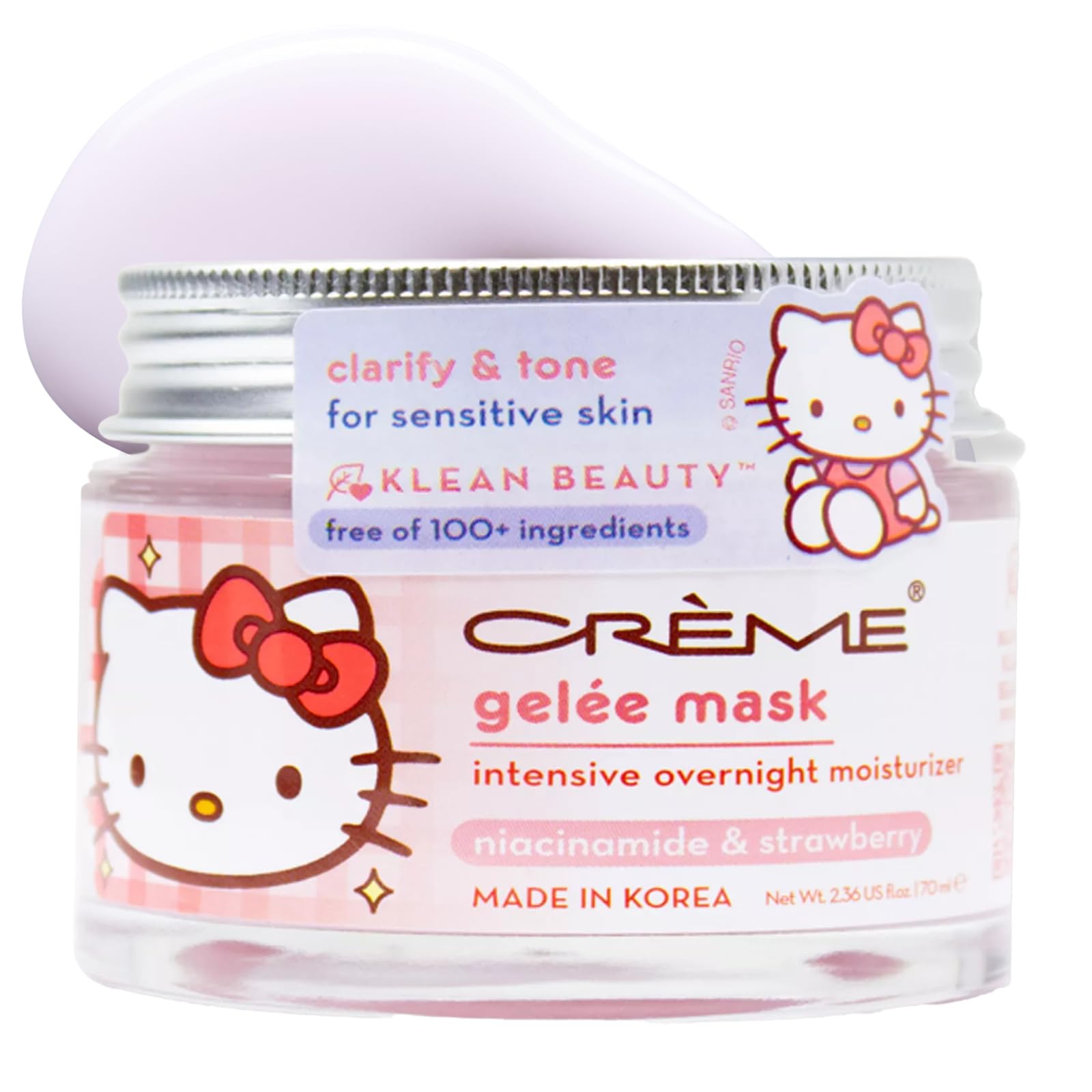 The Crème Shop Hello Kitty Klean Beauty™ Gelée Mask - The Crème Shop Official Product View 2