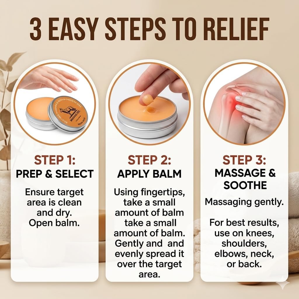 Wolf Relief Balm – Herbal Cooling Soothing Cream 2pc